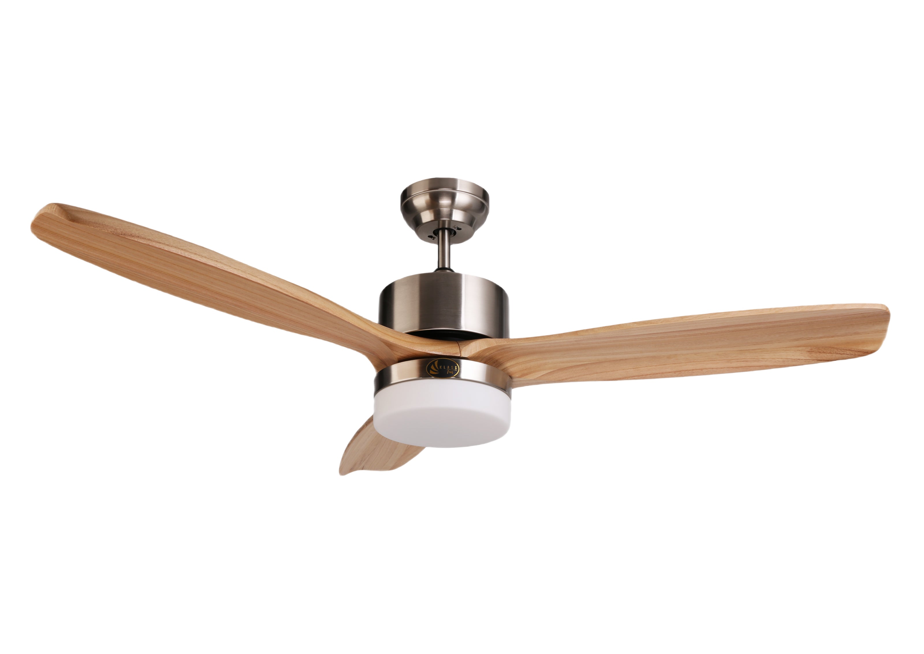 Ventilatore da soffitto ø132 cm con LED e Wifi Reversibile Hypersilence