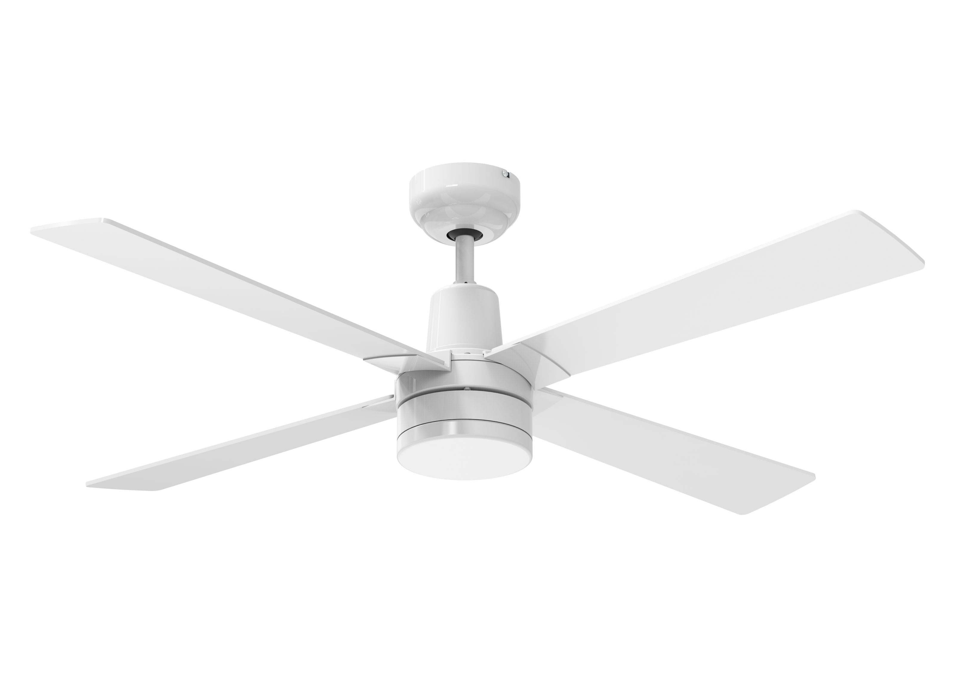 Ventilatore da soffitto ø122 cm con LED e Wifi Reversibile Hypersilence