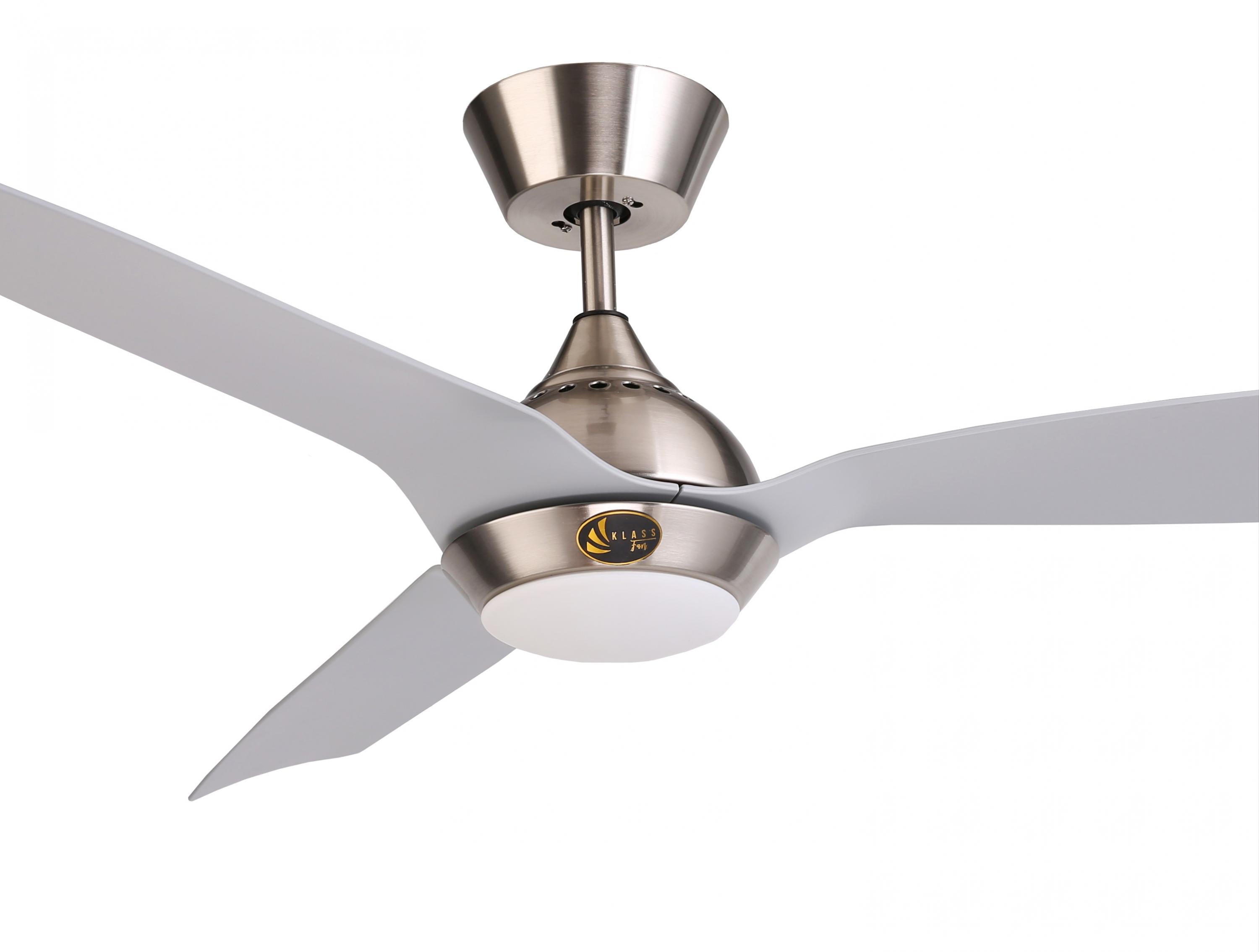 Ventilatore da soffitto ø132 cm con LED e Wifi Reversibile Hypersilence