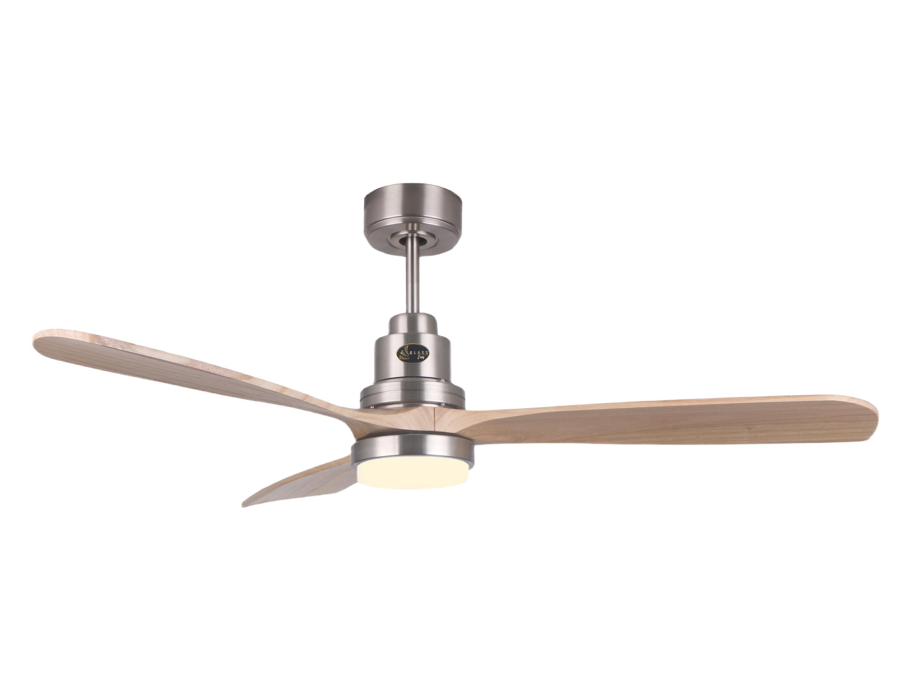 Ventilatore da soffitto ø132 cm con LED e Wifi Reversibile Hypersilence