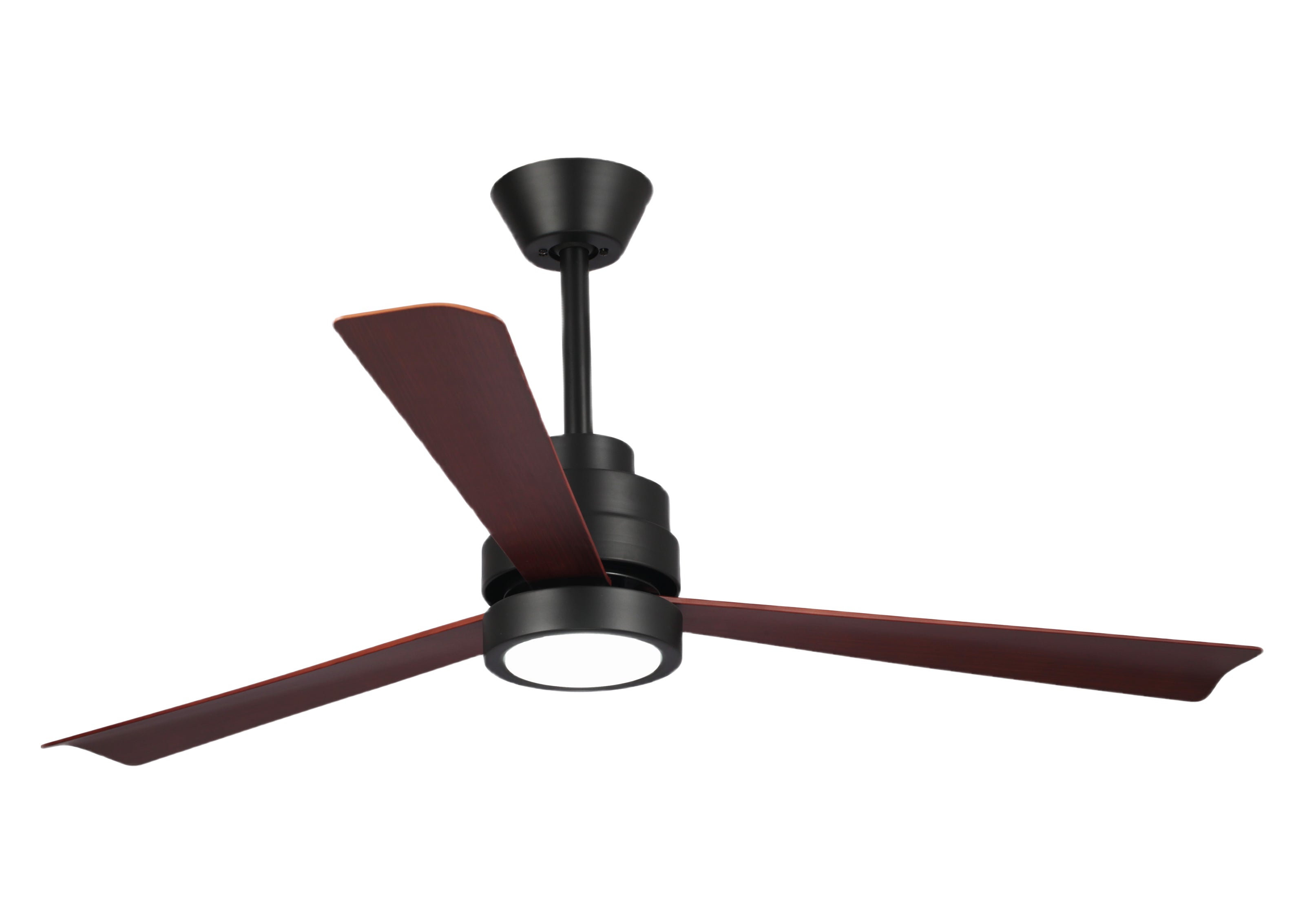 Ventilatore da soffitto ø132 cm con LED e Wifi Reversibile Hypersilence