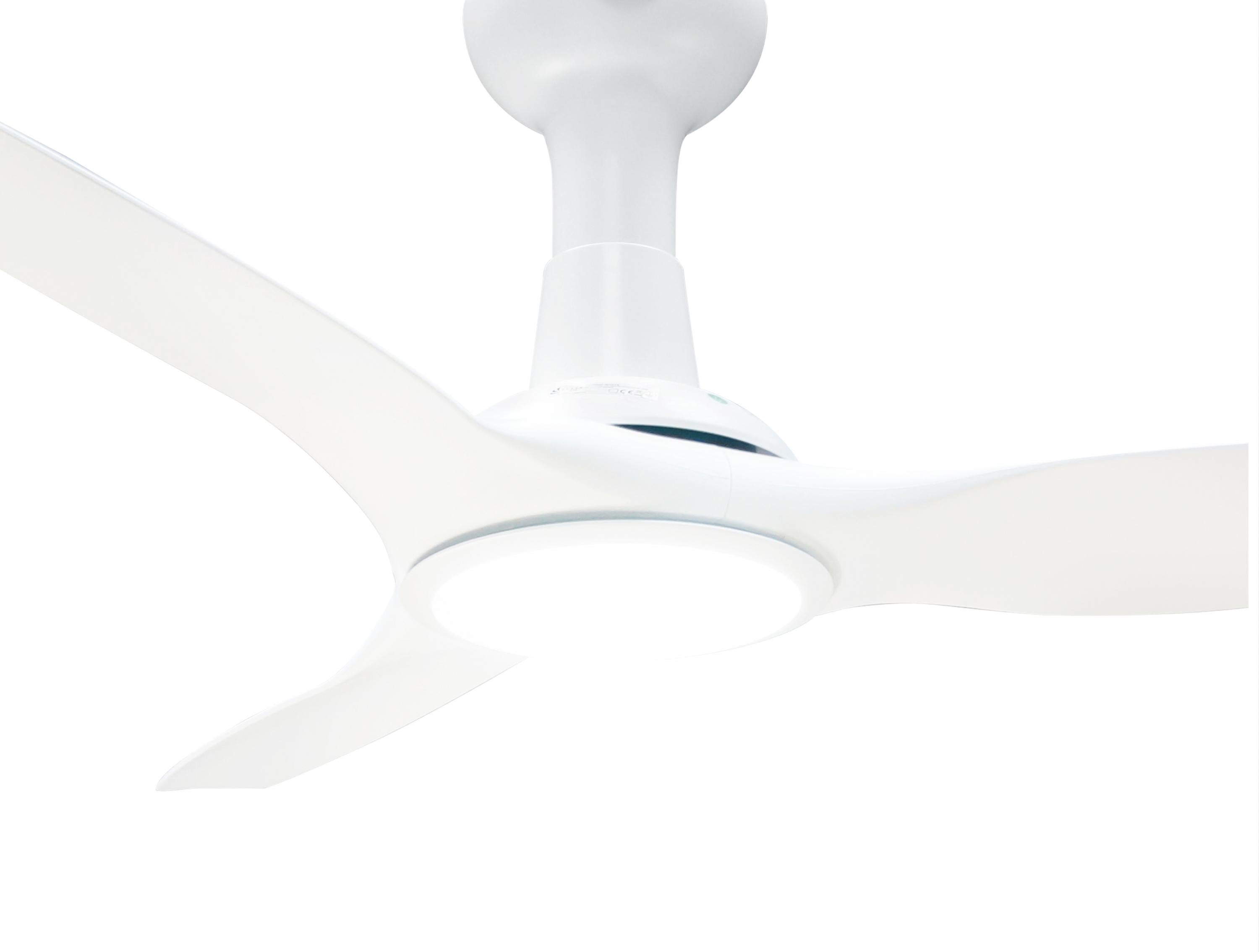 Ventilatore da soffitto ø132 cm con LED e Wifi Reversibile Hypersilence