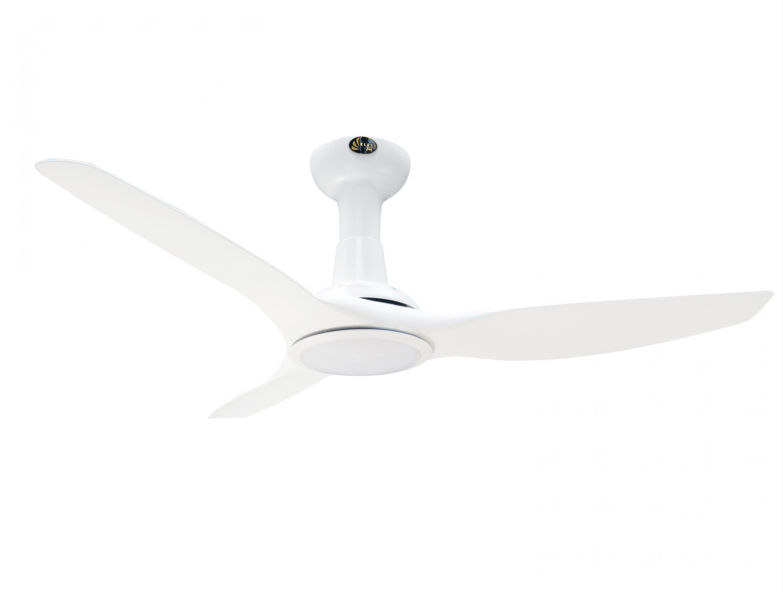 Ventilatore da soffitto ø132 cm con LED e Wifi Reversibile Hypersilence