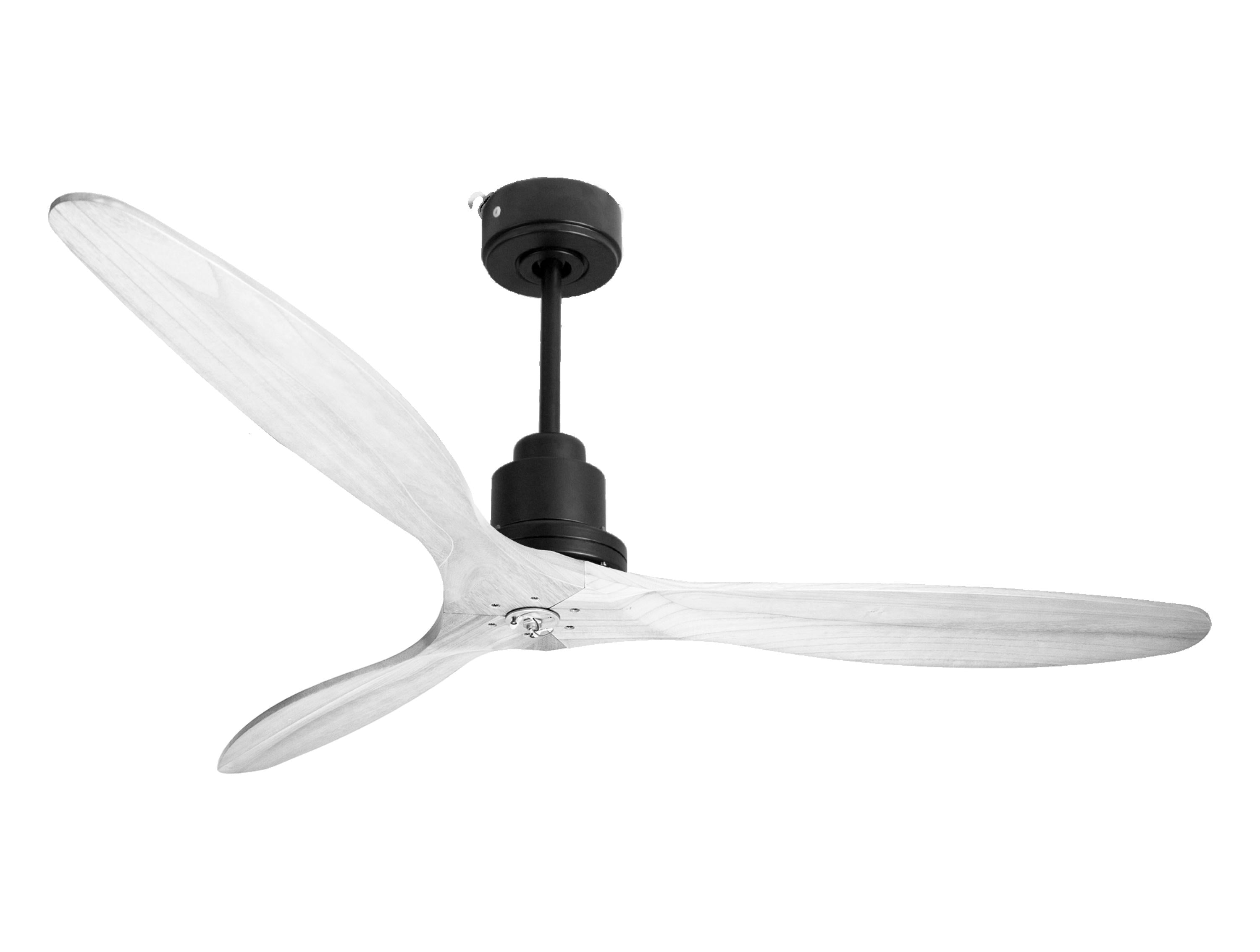 Ventilatore da soffitto Reversibile Termostato Dimmabile Wifi Motore CC Tetti inclinati Telecomando Luce a tre toni Hypersilence Memoria Shopify Vendible (AUTOMATICO)