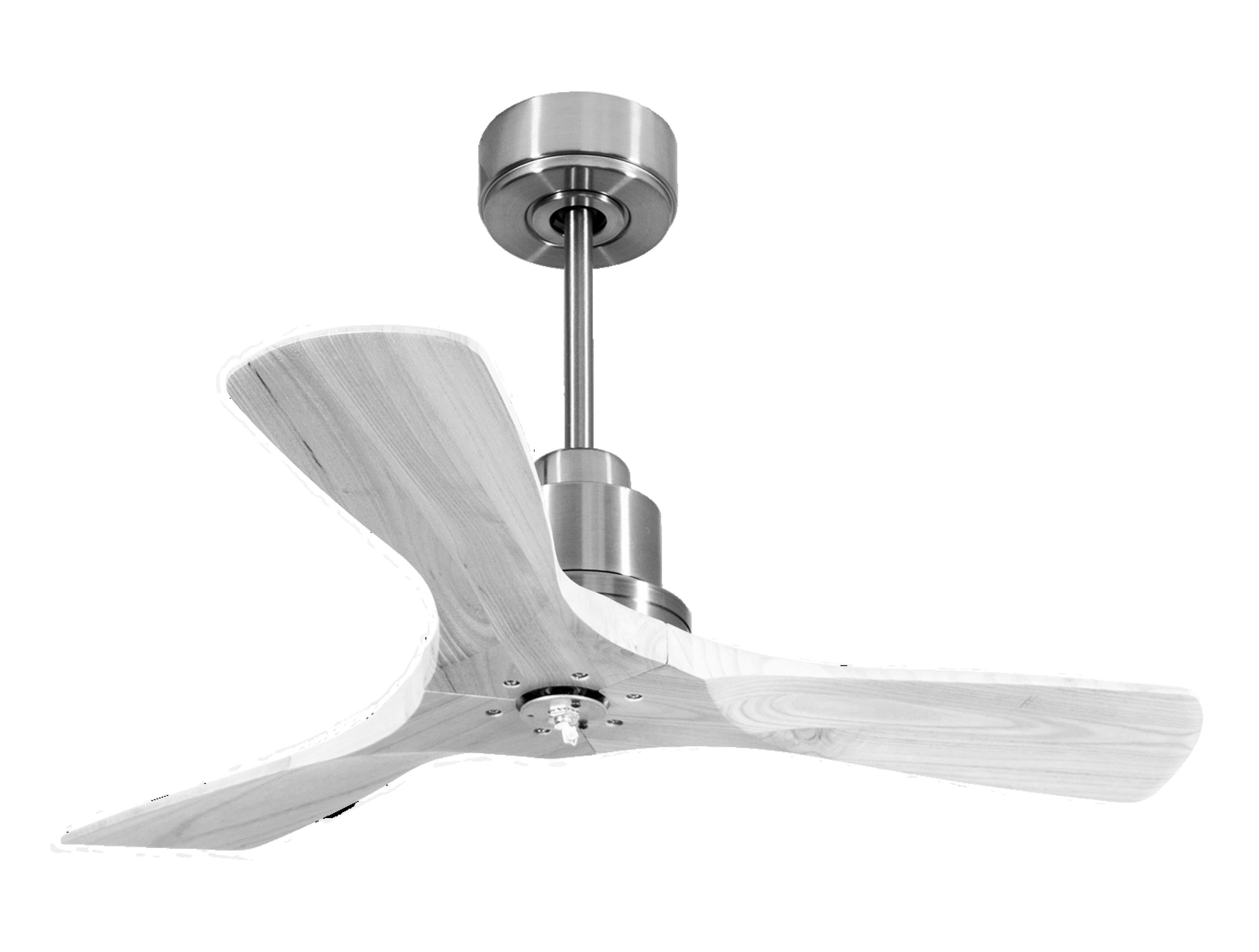 Ventilatore da soffitto Reversibile Termostato Dimmabile Wifi Motore CC Tetti inclinati Telecomando Luce a tre toni Hypersilence Memoria Shopify Vendible (AUTOMATICO)