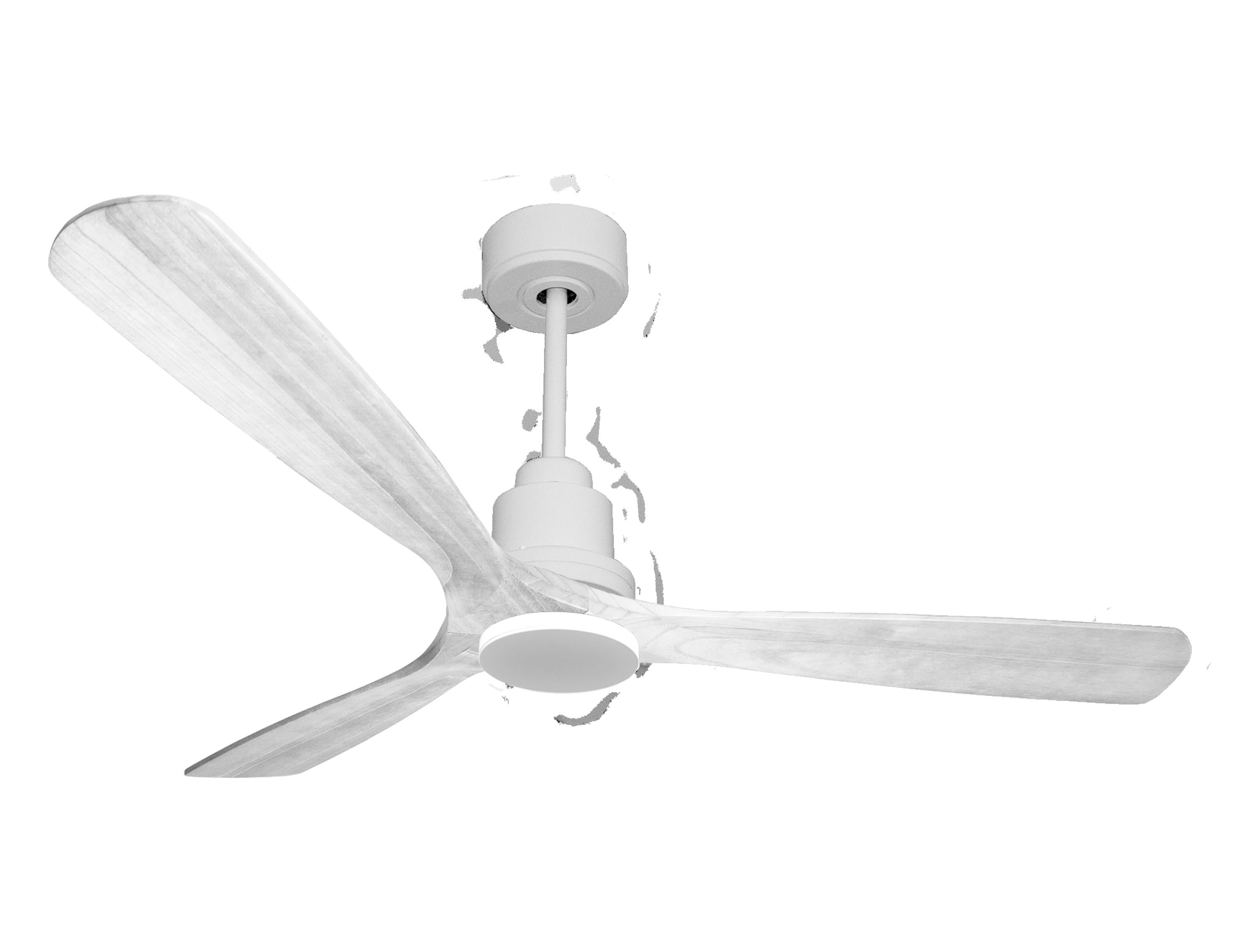 Ventilatore da soffitto Reversibile Termostato Wifi Motore CC Tetti inclinati Telecomando Hypersilence Memoria Shopify Vendible (AUTOMATICO)