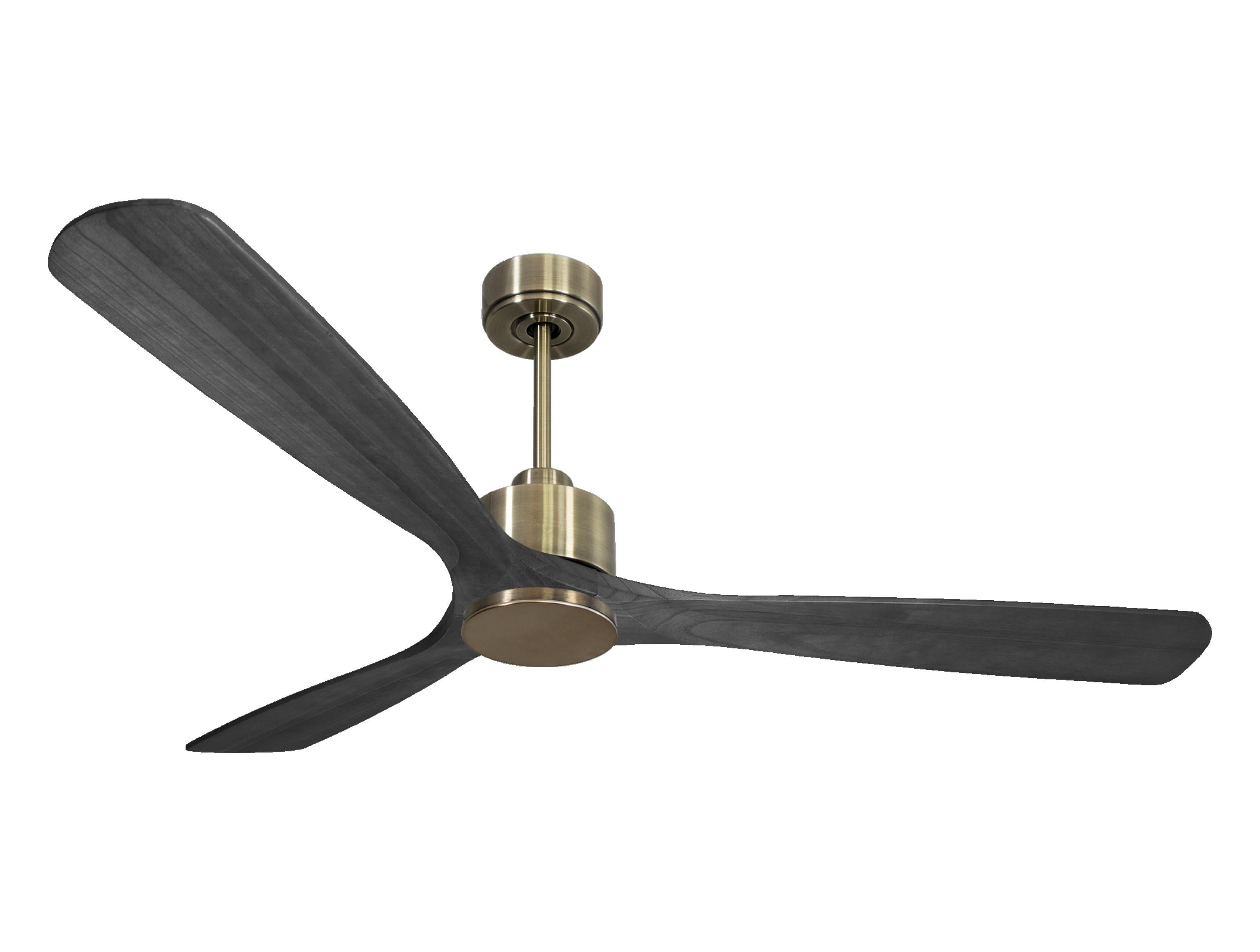 Ventilatore da soffitto Reversibile Termostato Wifi Motore CC Tetti inclinati Telecomando Hypersilence Memoria