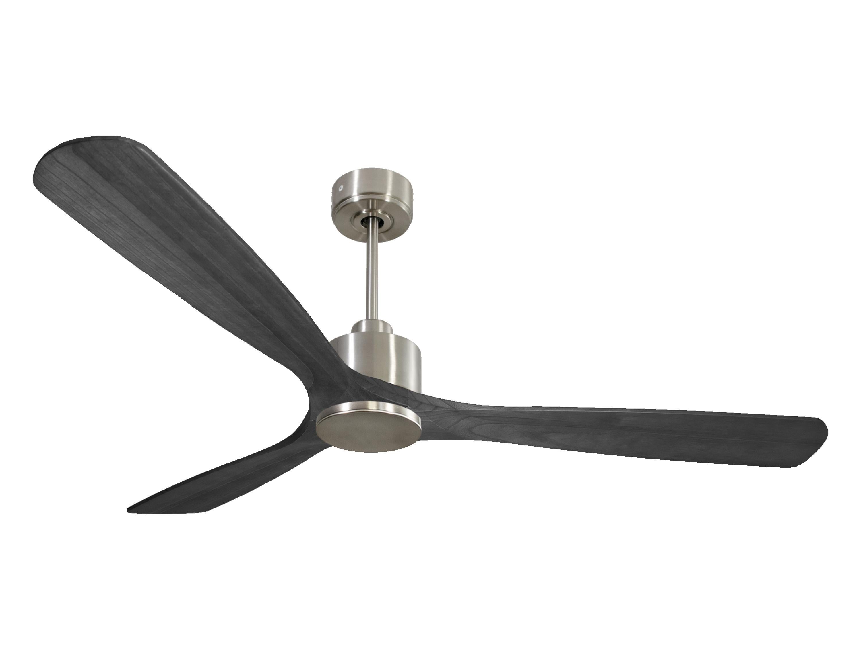 Ventilatore da soffitto Reversibile Termostato Wifi Motore CC Tetti inclinati Telecomando Hypersilence Memoria