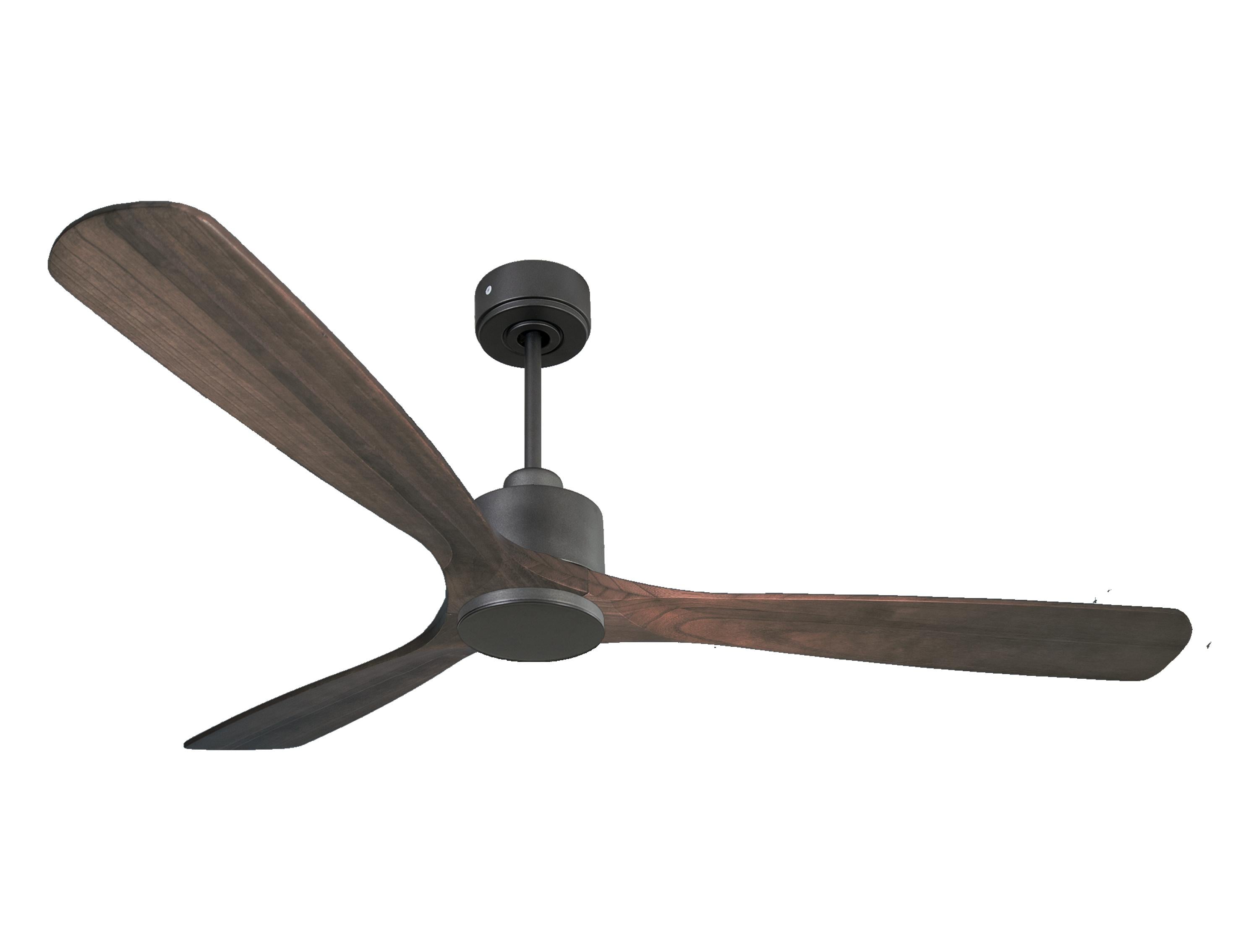 Ventilatore da soffitto Reversibile Termostato Wifi Motore CC Tetti inclinati Telecomando Memoria