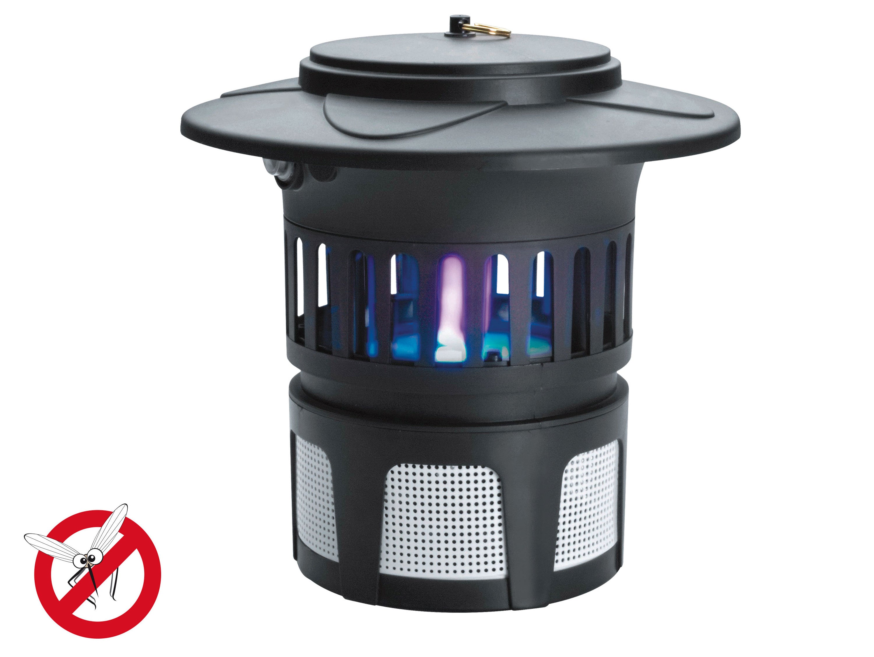 Lampada Anti-Insetti da tavolo con luce ultravioletta 13W con una ventola per superfici di 50m2