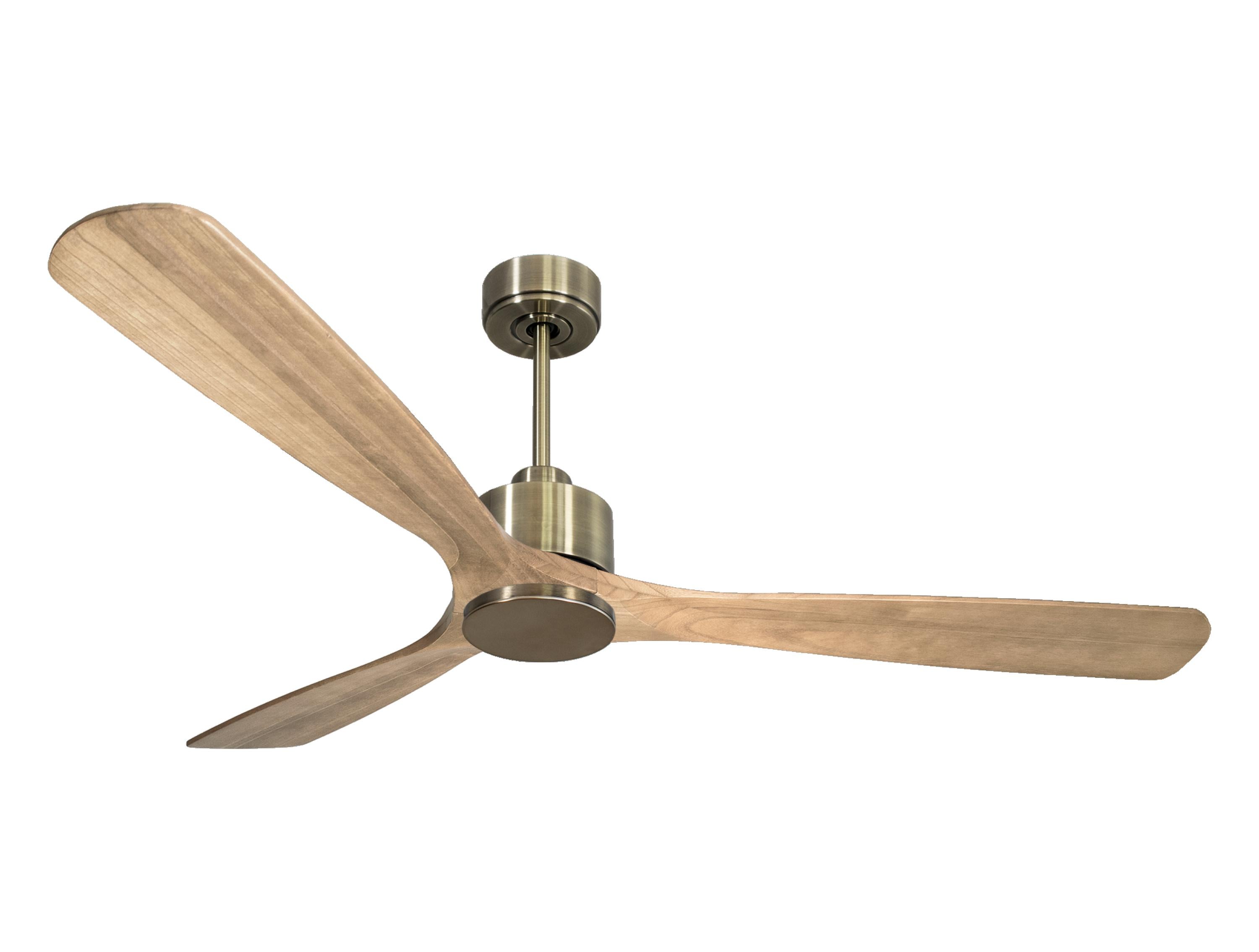 Ventilatore da soffitto Reversibile Termostato Wifi Motore CC Tetti inclinati Telecomando Hypersilence Memoria