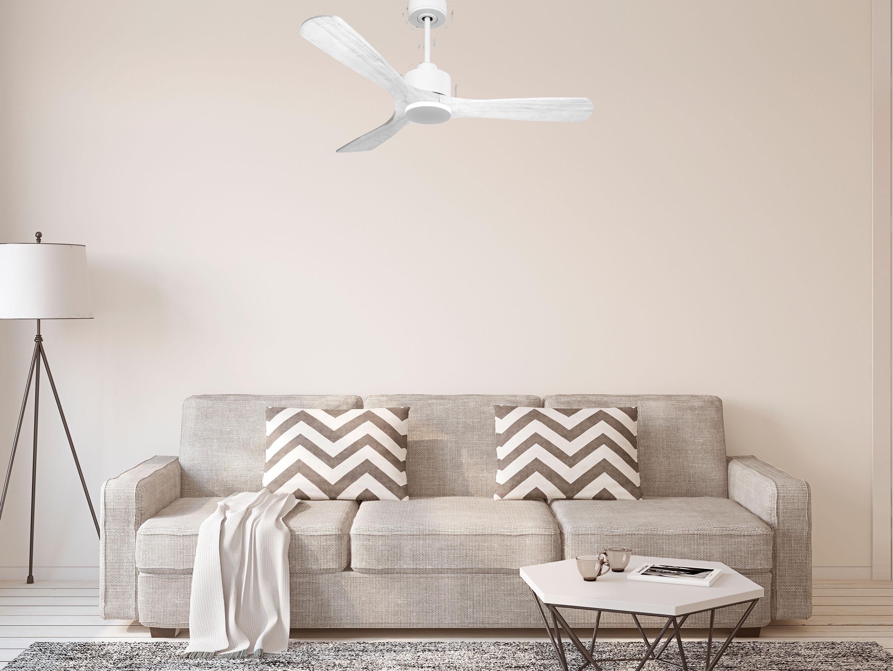 Ventilatore da soffitto Wifi Motore CC Telecomando Hypersilence Memoria