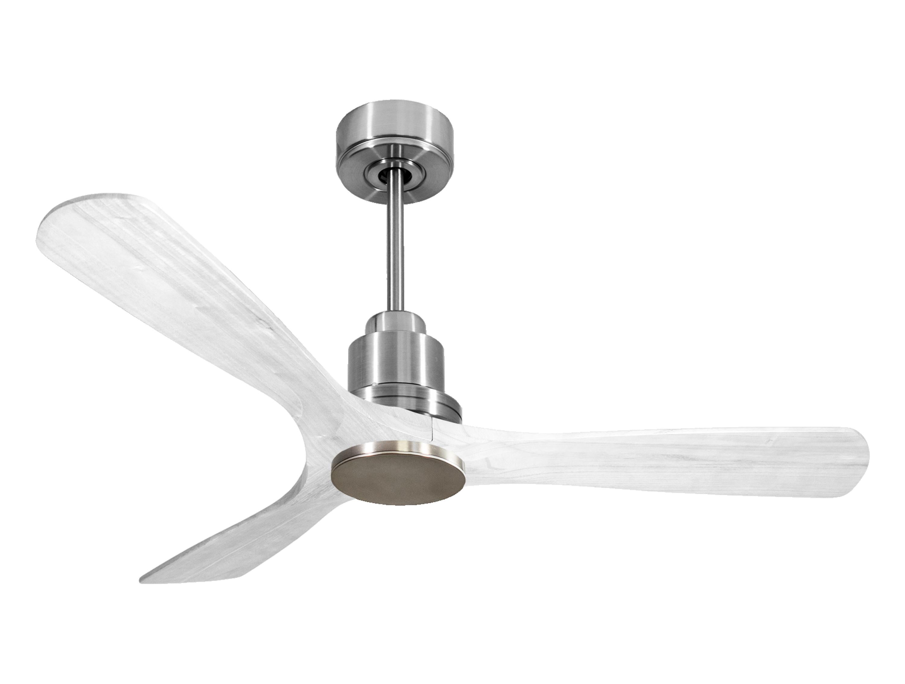 Ventilatore da soffitto Reversibile Termostato Wifi Motore CC Tetti inclinati Telecomando Hypersilence Memoria Shopify Vendible (AUTOMATICO)