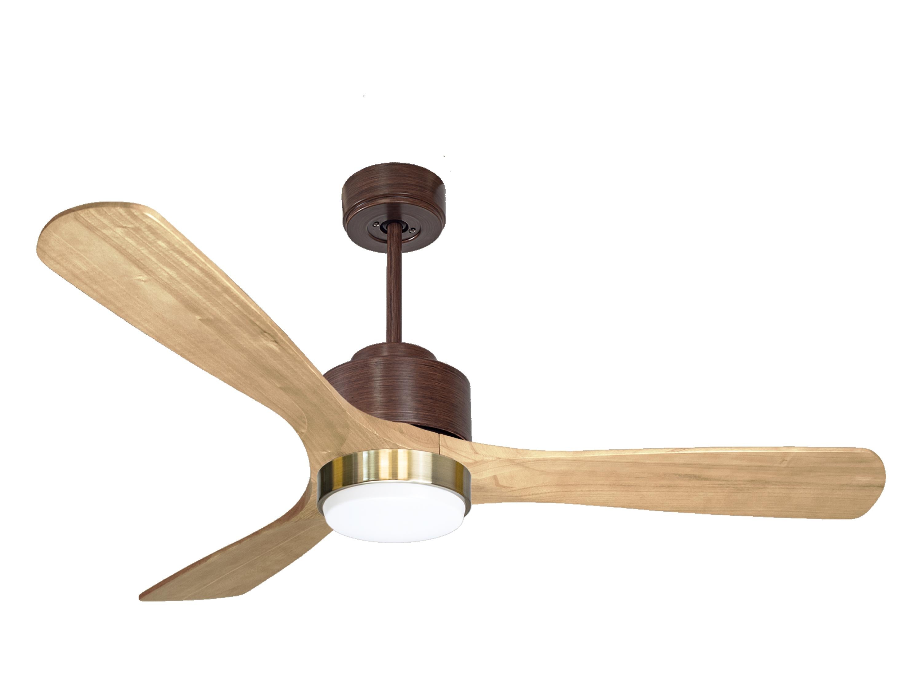 Ventilatore a soffitto ultra silenzioso e a basso consumo DC ParosD132C02LED67106