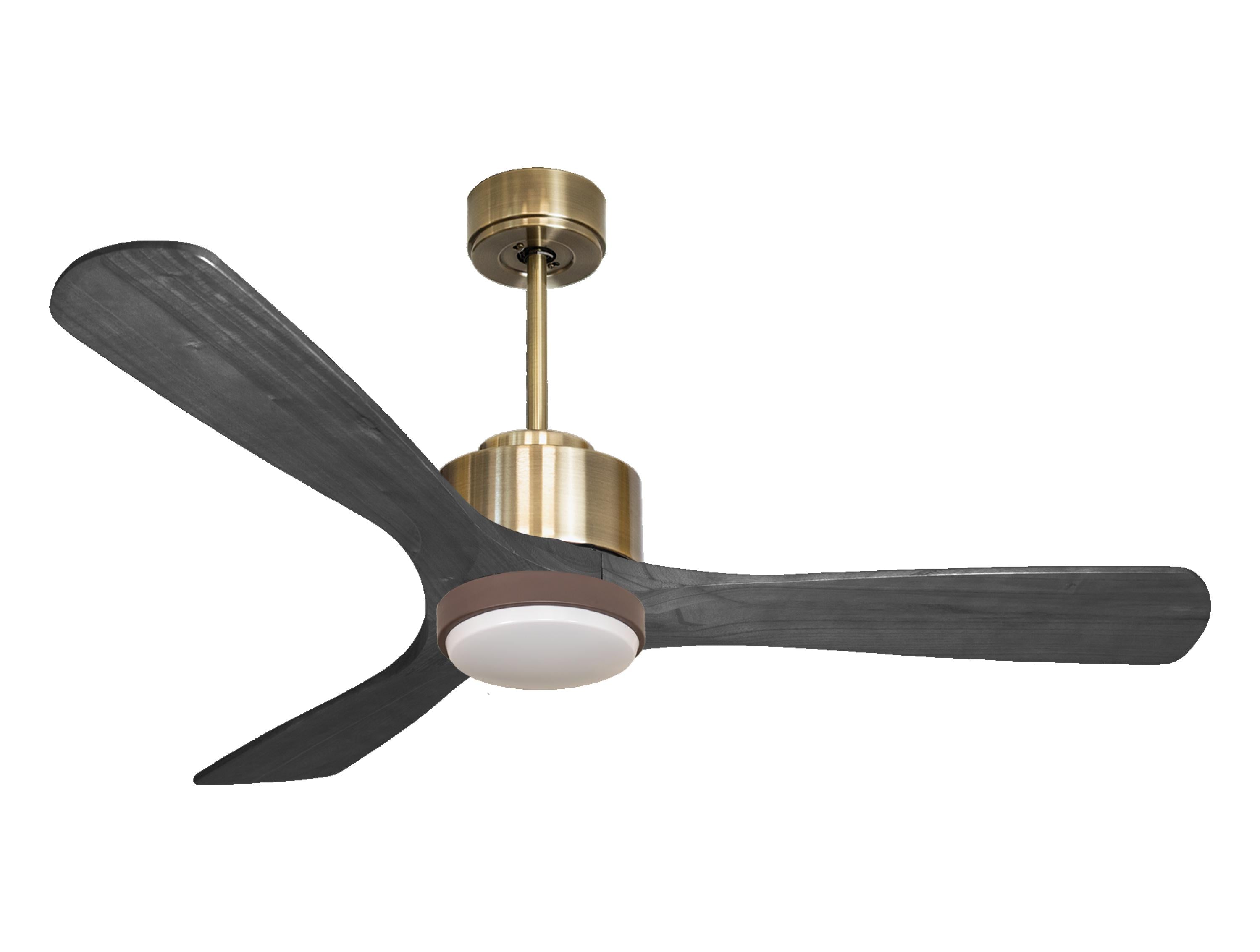 Ventilatore a soffitto ultra silenzioso e a basso consumo DC PaxosD132C02LED65980