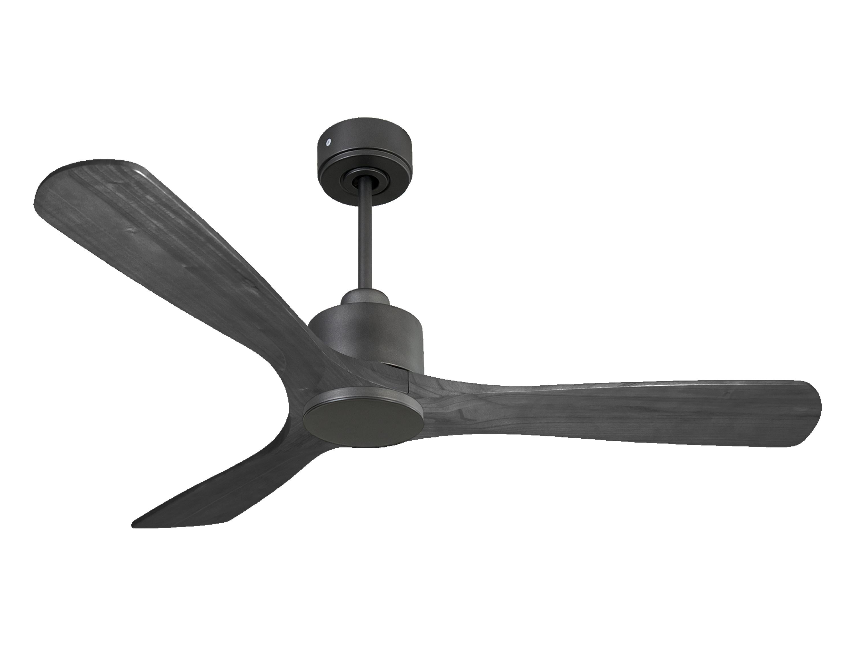 Ventilatore da soffitto Reversibile Termostato Wifi Motore CC Tetti inclinati Telecomando Hypersilence Memoria