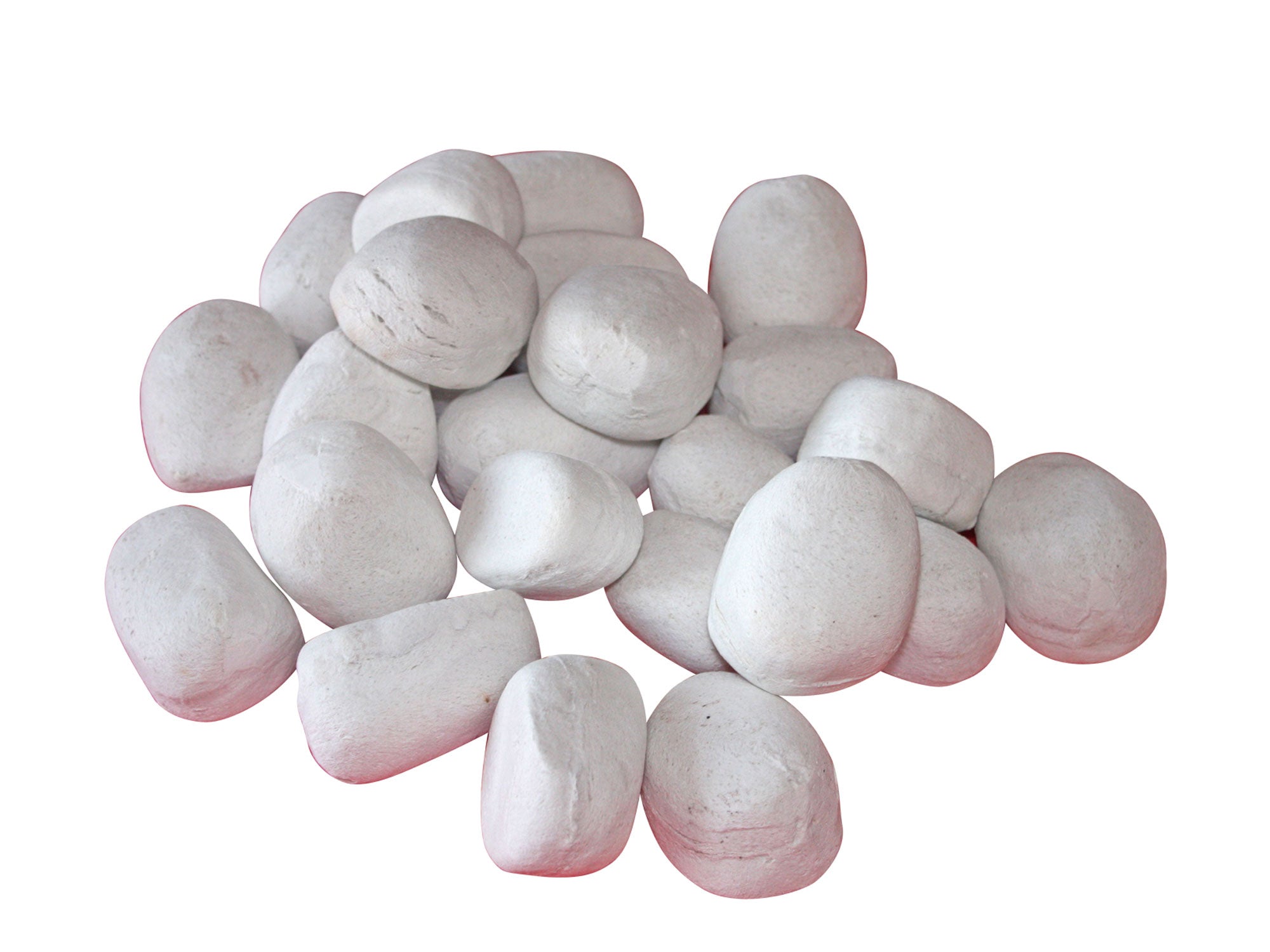 Pietre Decorative In Ceramica Bianco
