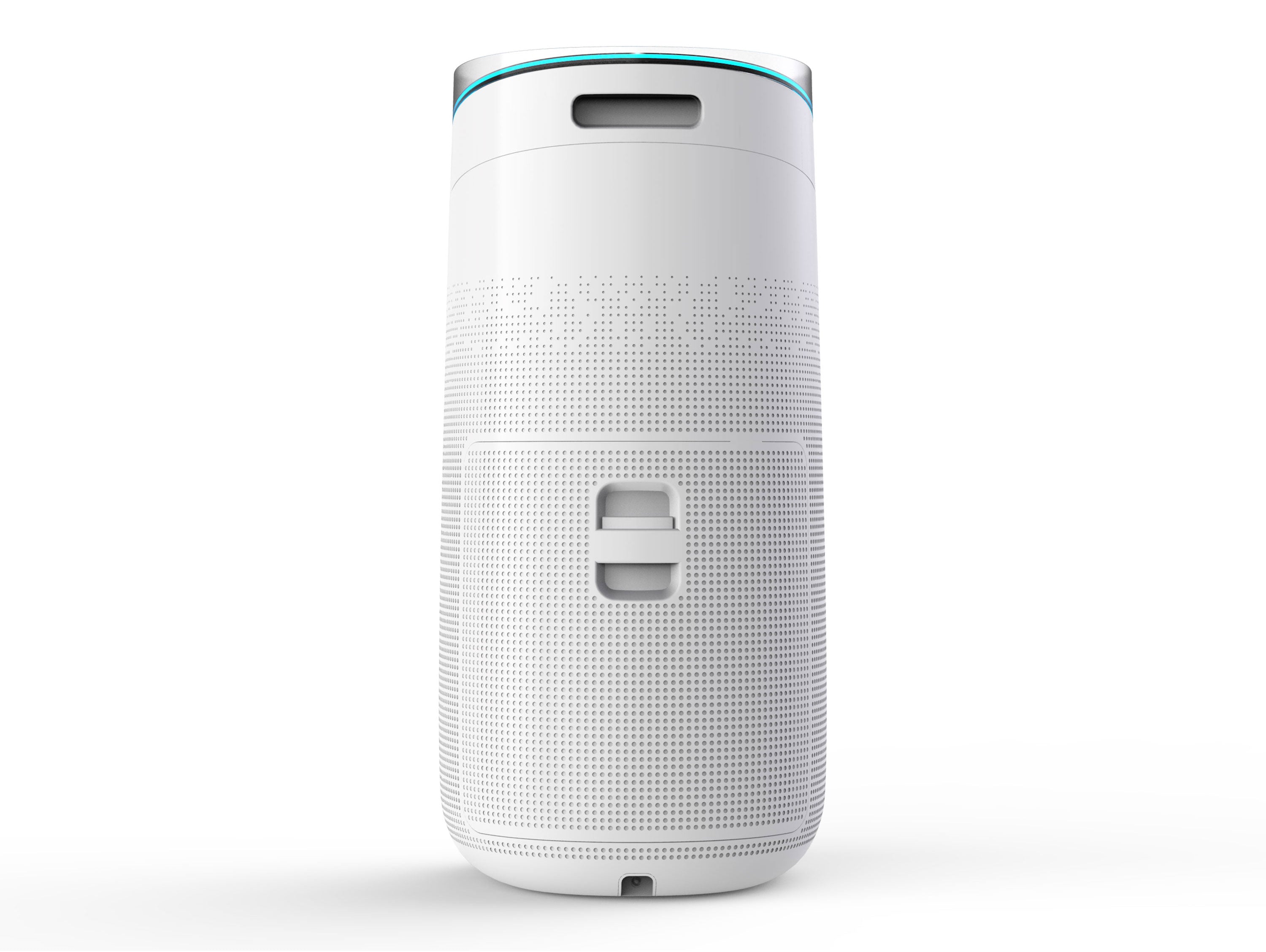 Purificatore d'aria filtro HEPA e filtro a carbone attivo e ionizzatore controllato da WIFI e 3 velocità