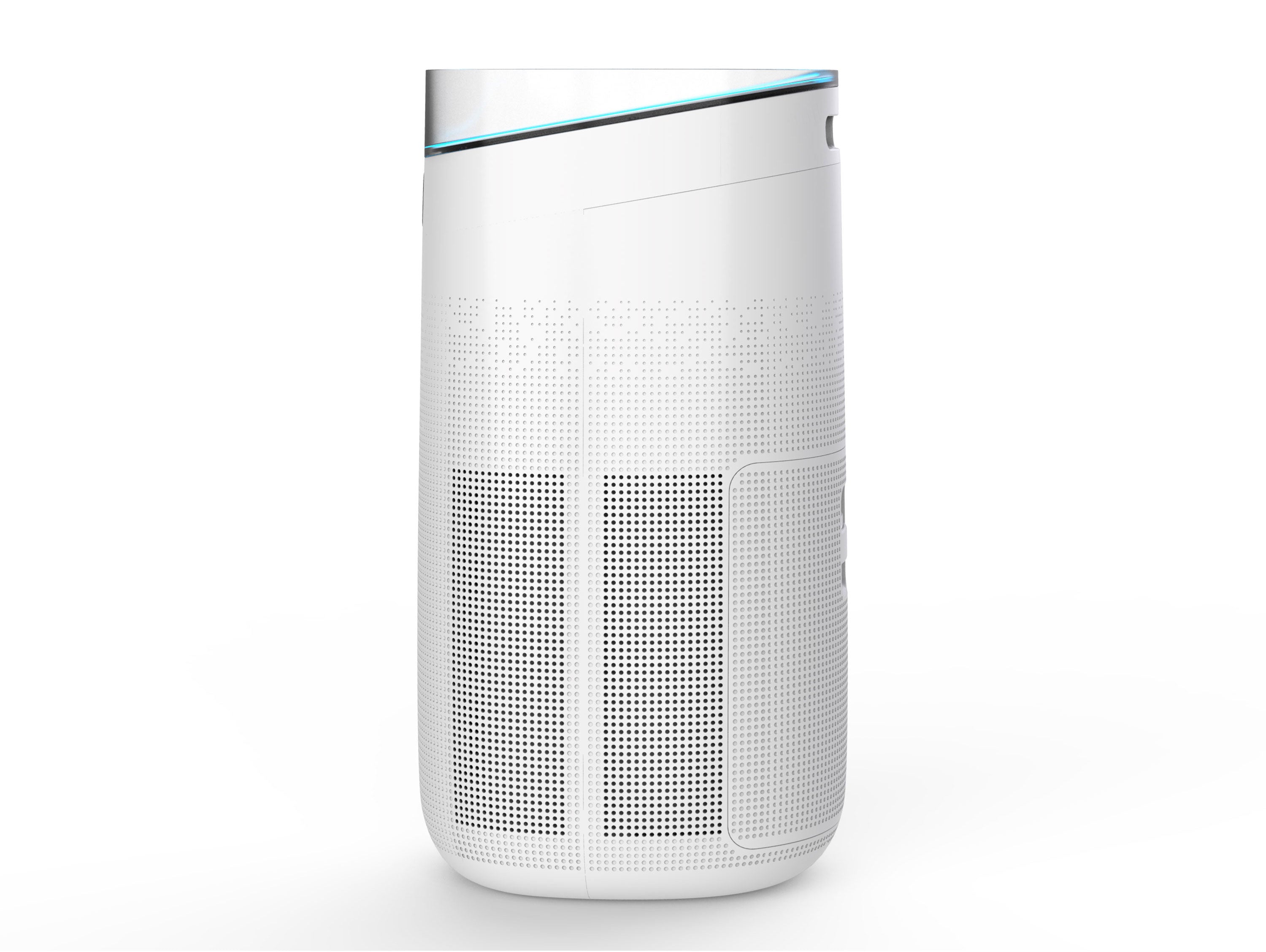 Purificatore d'aria filtro HEPA e filtro a carbone attivo e ionizzatore controllato da WIFI e 3 velocità