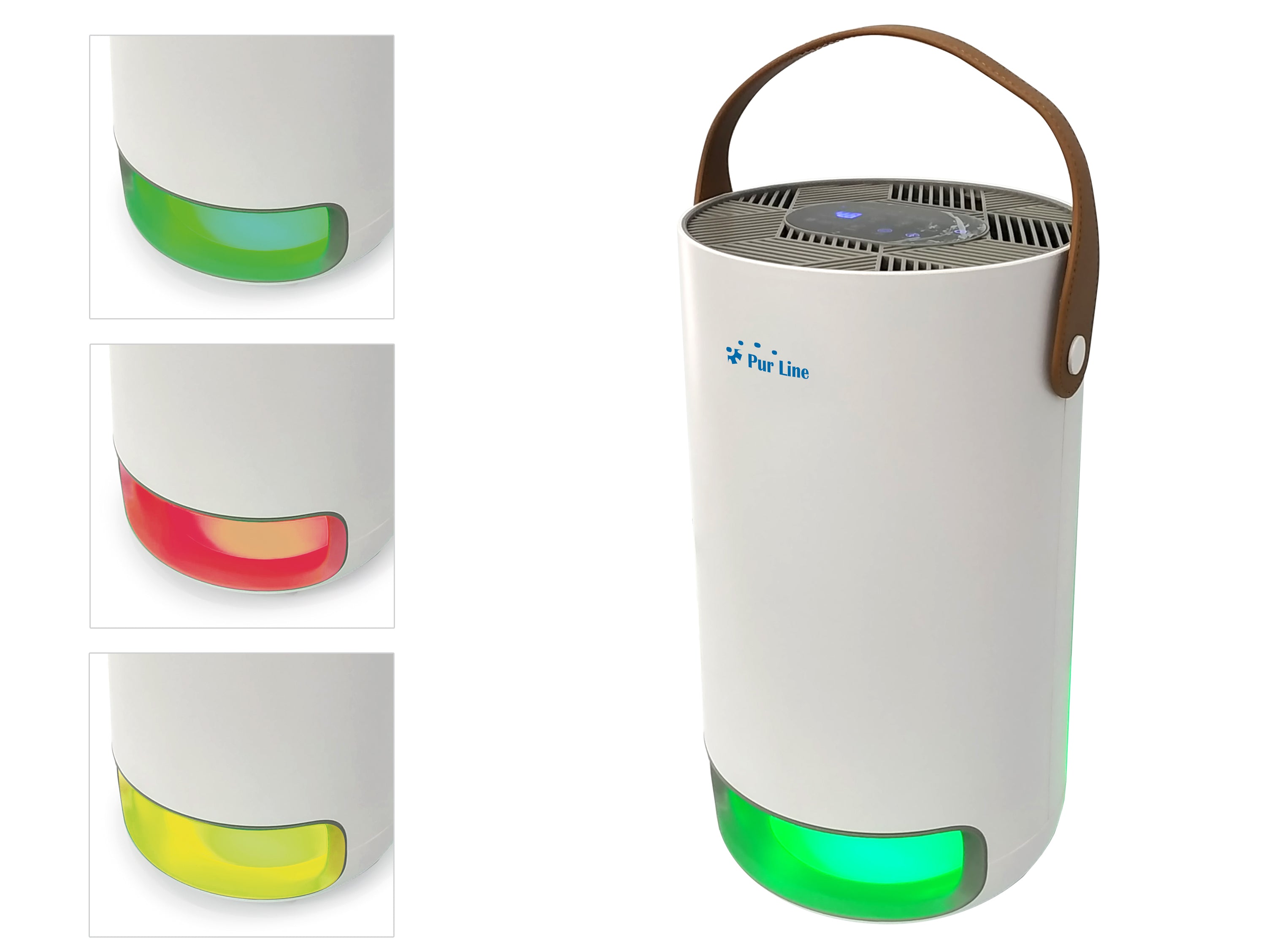 Purificatore d'aria/ionizzatore HEPA, Fresh air 40, filtro carbone attivo, lampada UV, Purline.