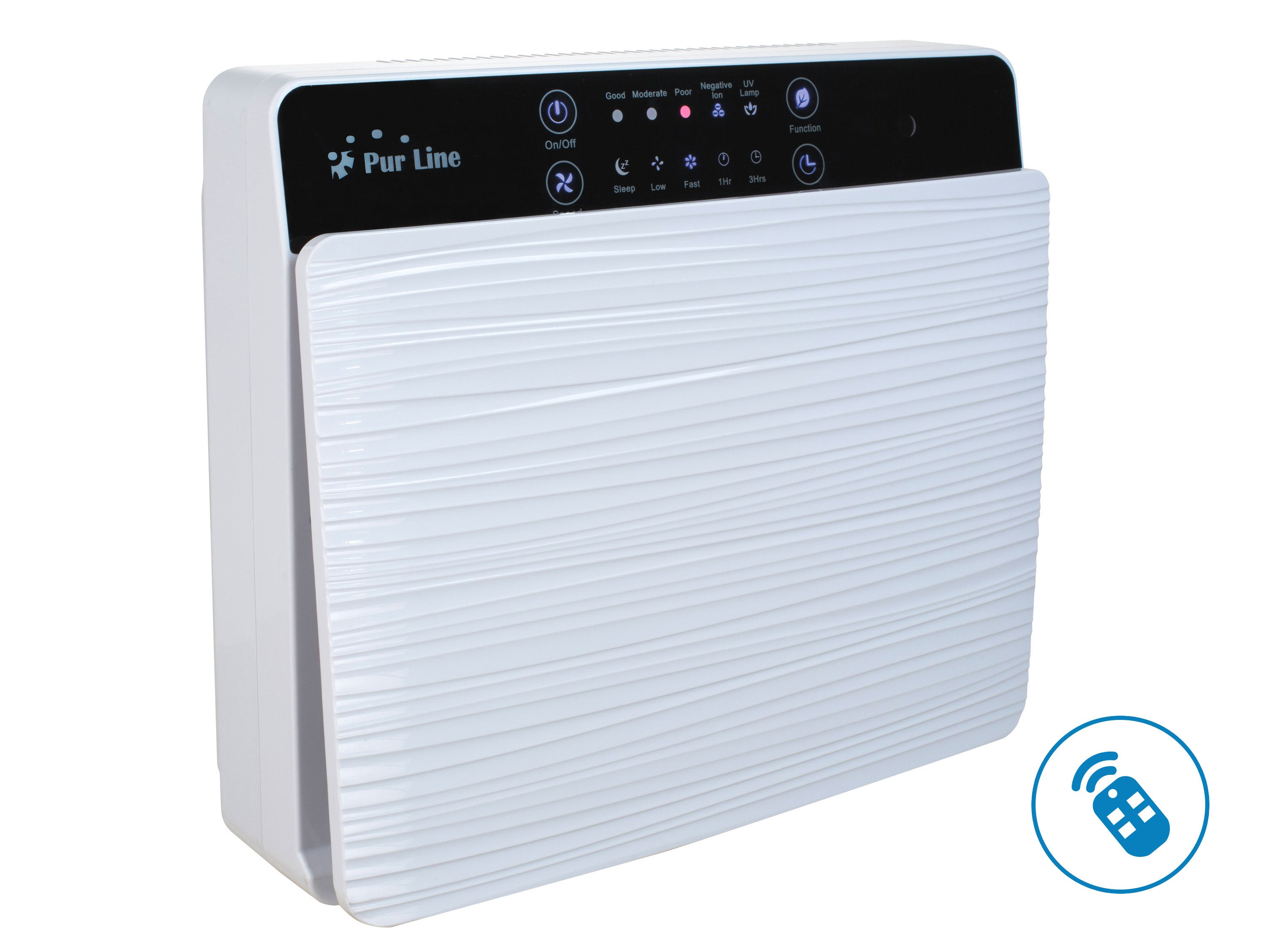 Purificatore d'aria con filtro HEPA PM2 ionizzatore lampada UV 3 velocità e modalità AUTO