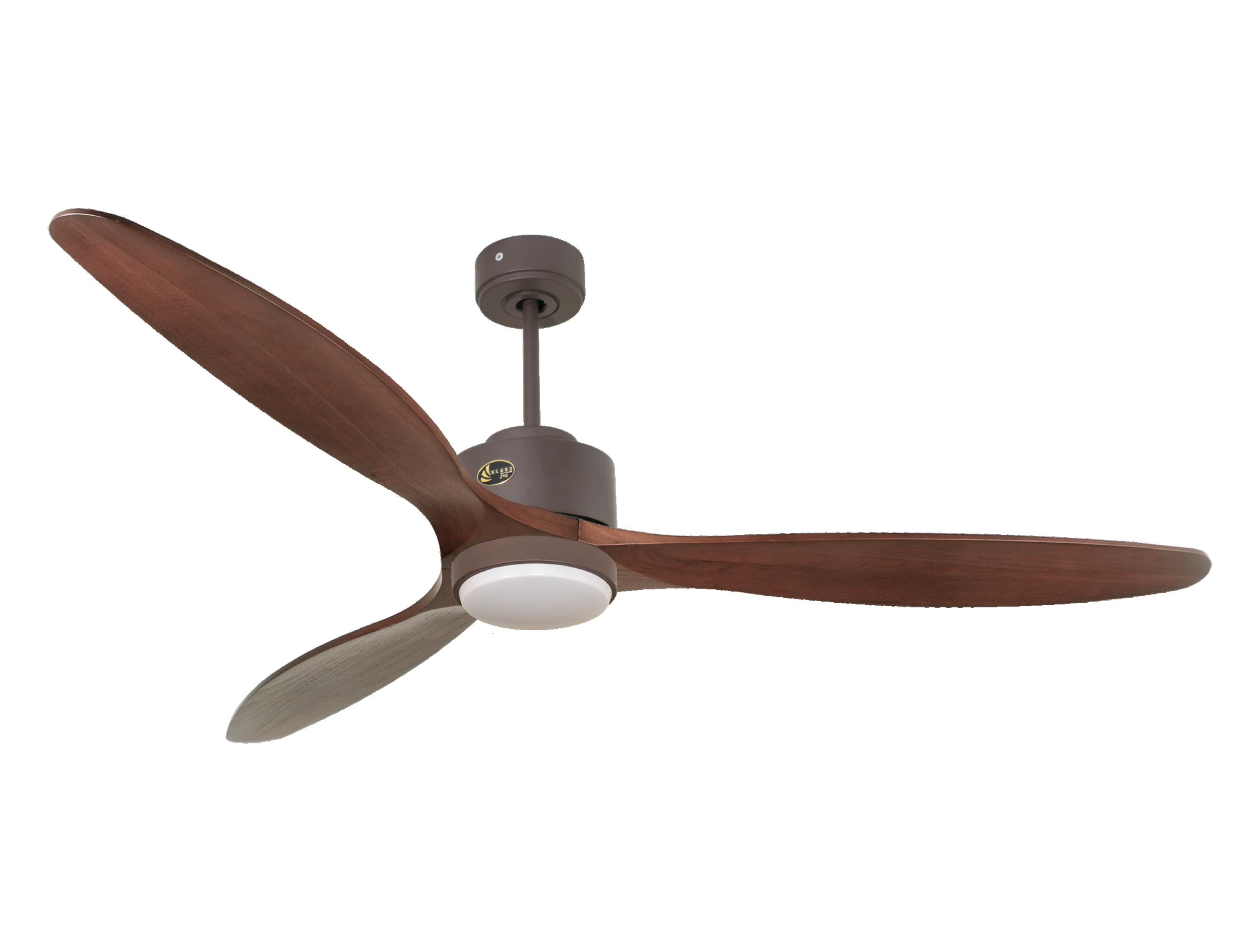 Ventilatore da soffitto Wifi Motore CC Telecomando Luce a tre toni Hypersilence Memoria