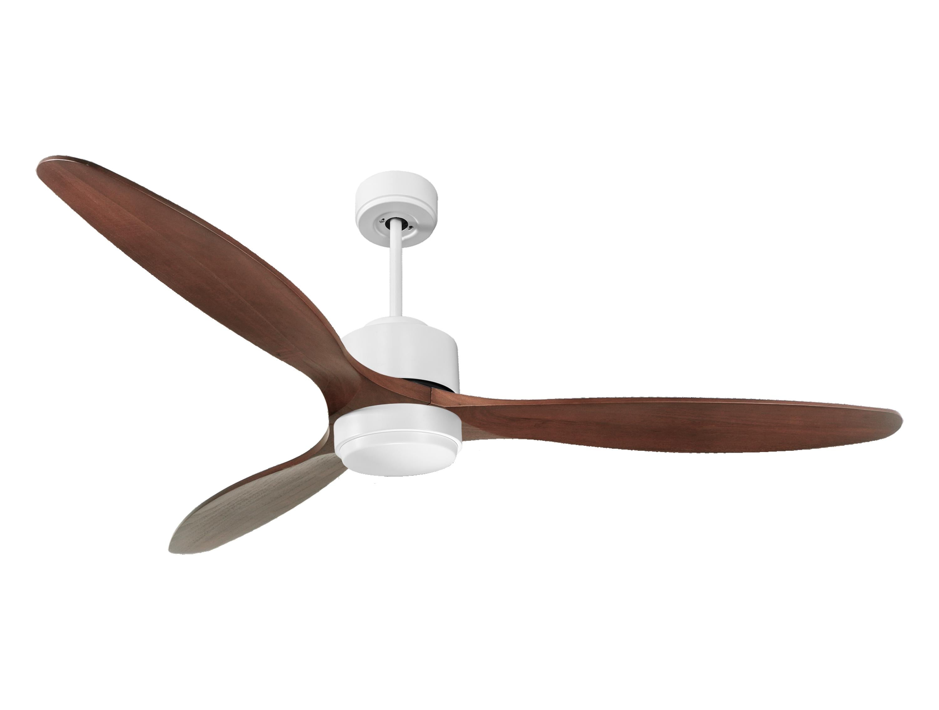 Ventilatore da soffitto Wifi Motore CC Telecomando Luce a tre toni Hypersilence Memoria