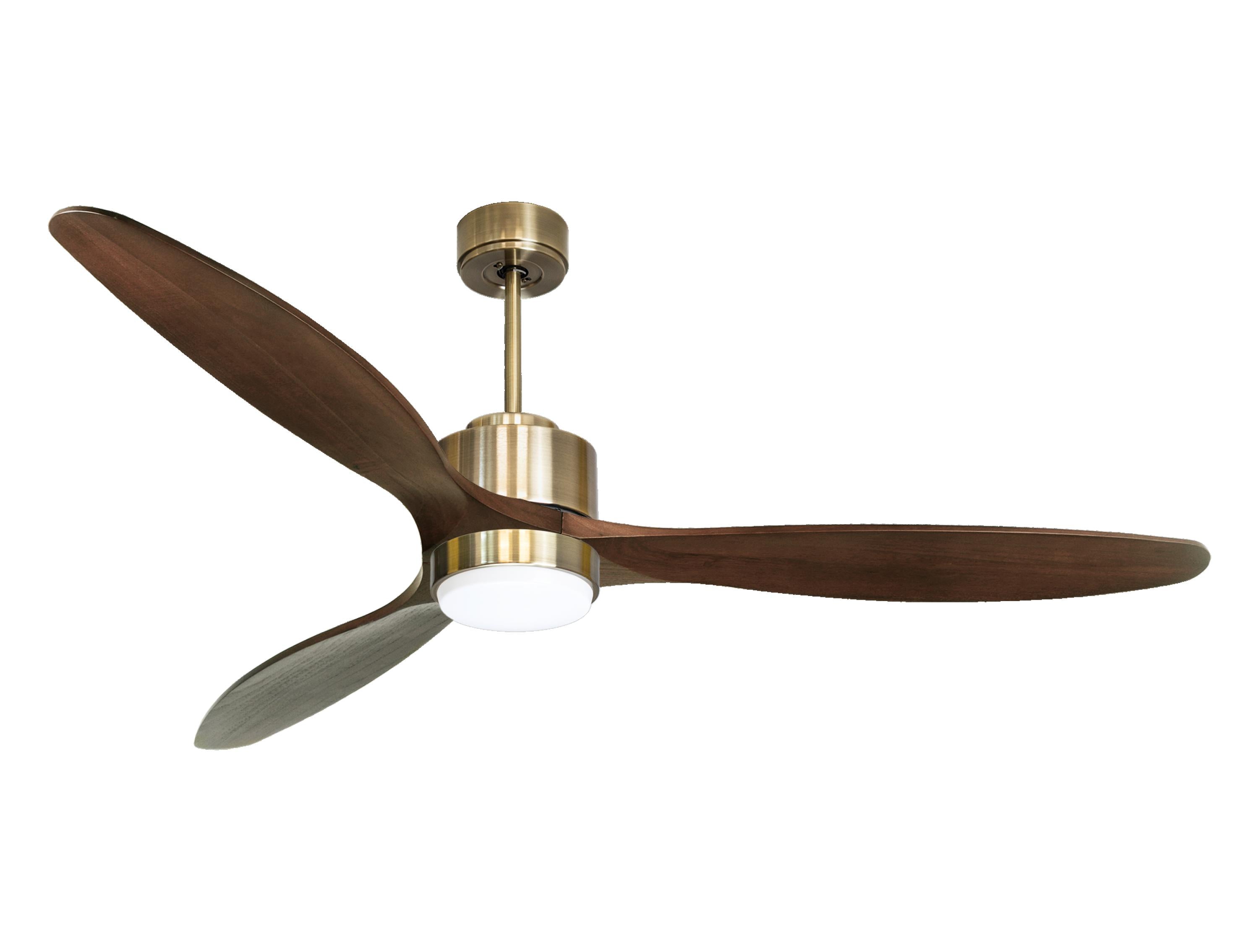 Ventilatore a soffitto ultra silenzioso e a basso consumo DC SabaD166C02LED65926
