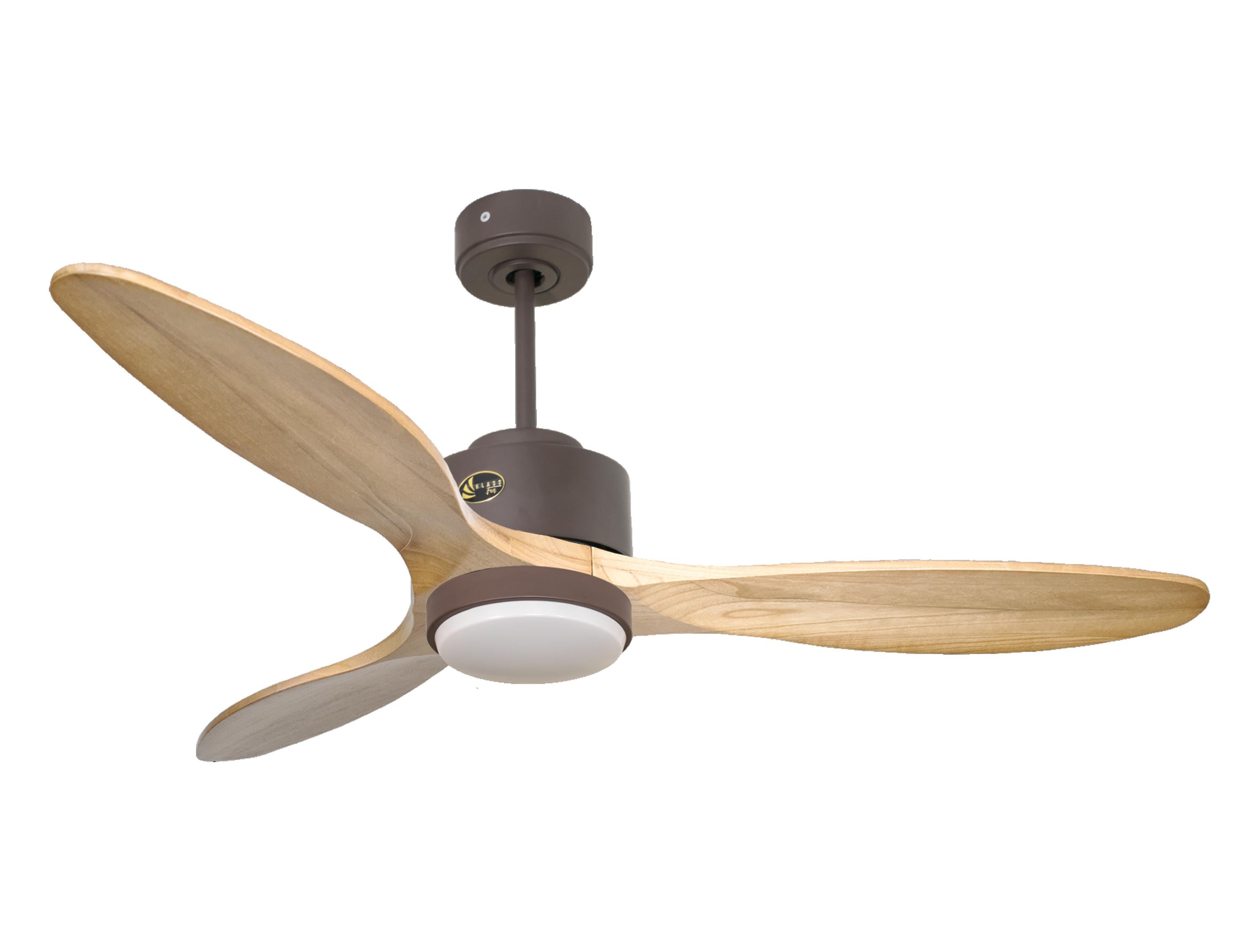 Ventilatore a soffitto ultra silenzioso e a basso consumo DC SalamisD132C02LED65525