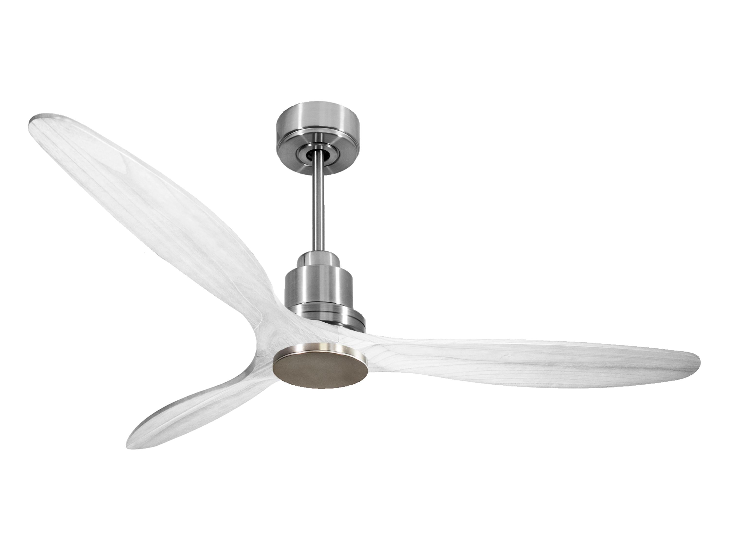 Ventilatore da soffitto Reversibile Termostato Wifi Motore CC Tetti inclinati Telecomando Hypersilence Memoria Shopify Vendible (AUTOMATICO)
