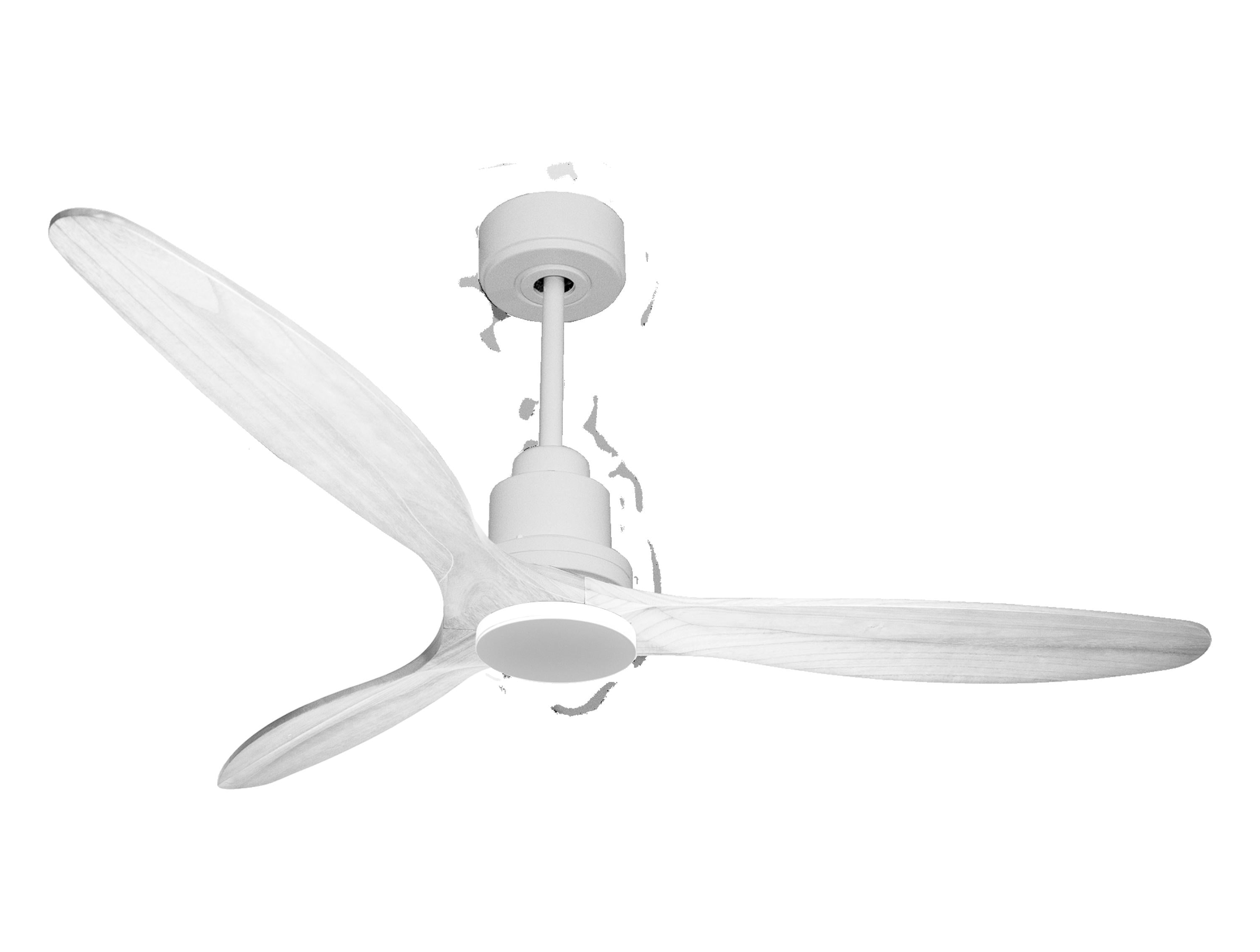 Ventilatore da soffitto Wifi Motore CC Telecomando Hypersilence Memoria