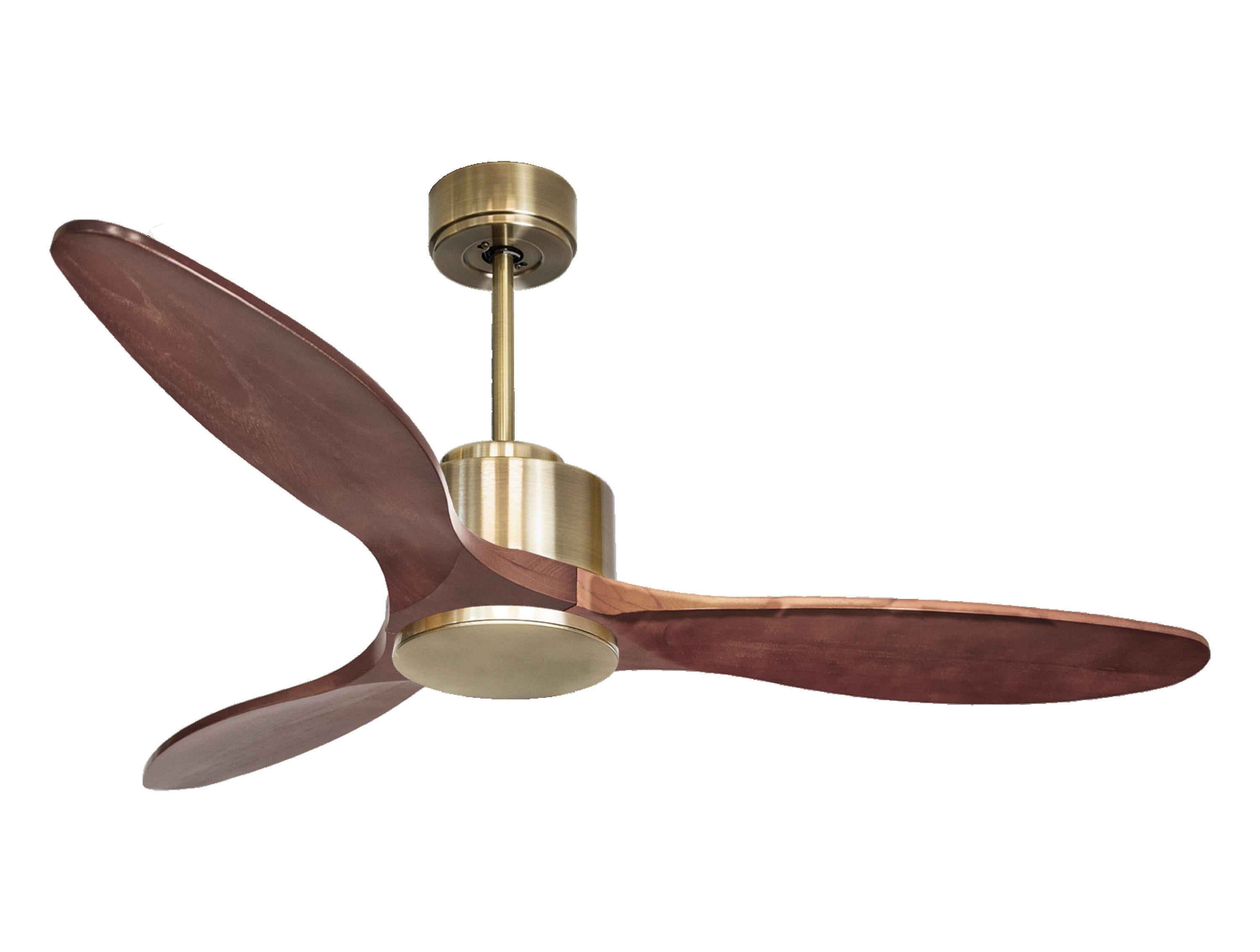 Ventilatore da soffitto Wifi Motore CC Telecomando Hypersilence Memoria
