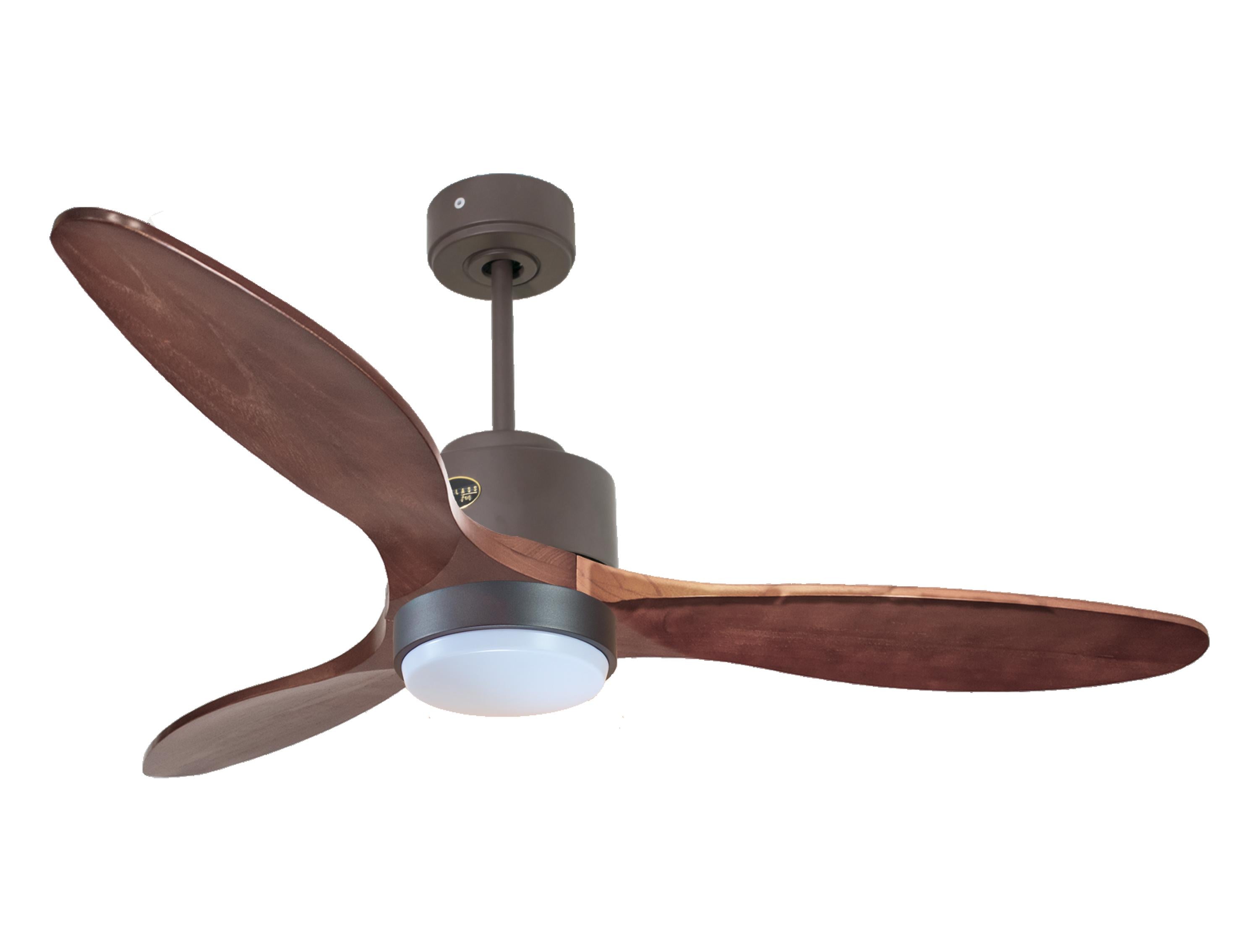 Ventilatore da soffitto Wifi Motore CC Telecomando Luce a tre toni Hypersilence Memoria