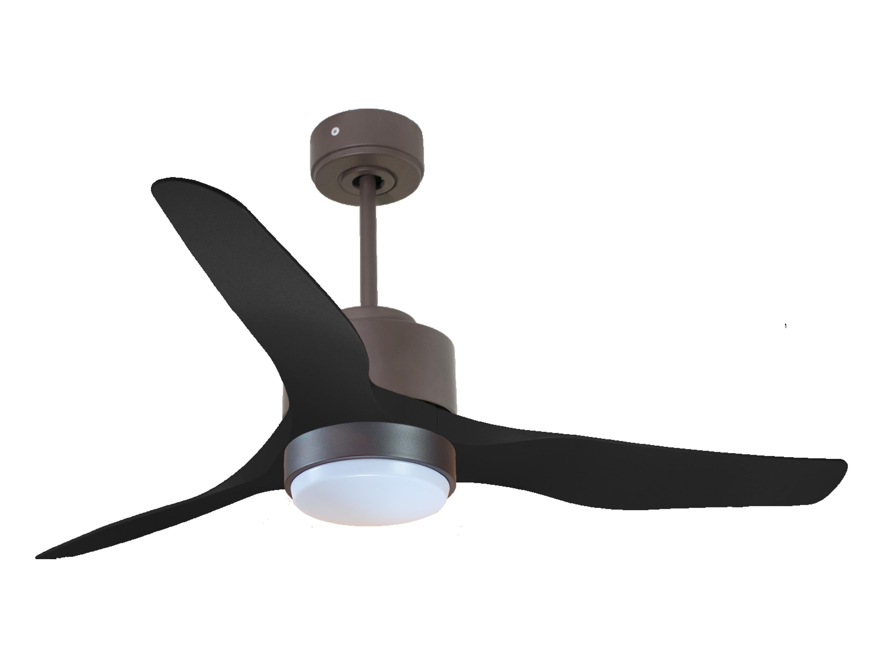 Ventilatore a soffitto ultra silenzioso e a basso consumo DC SyrosD127C02LED65475