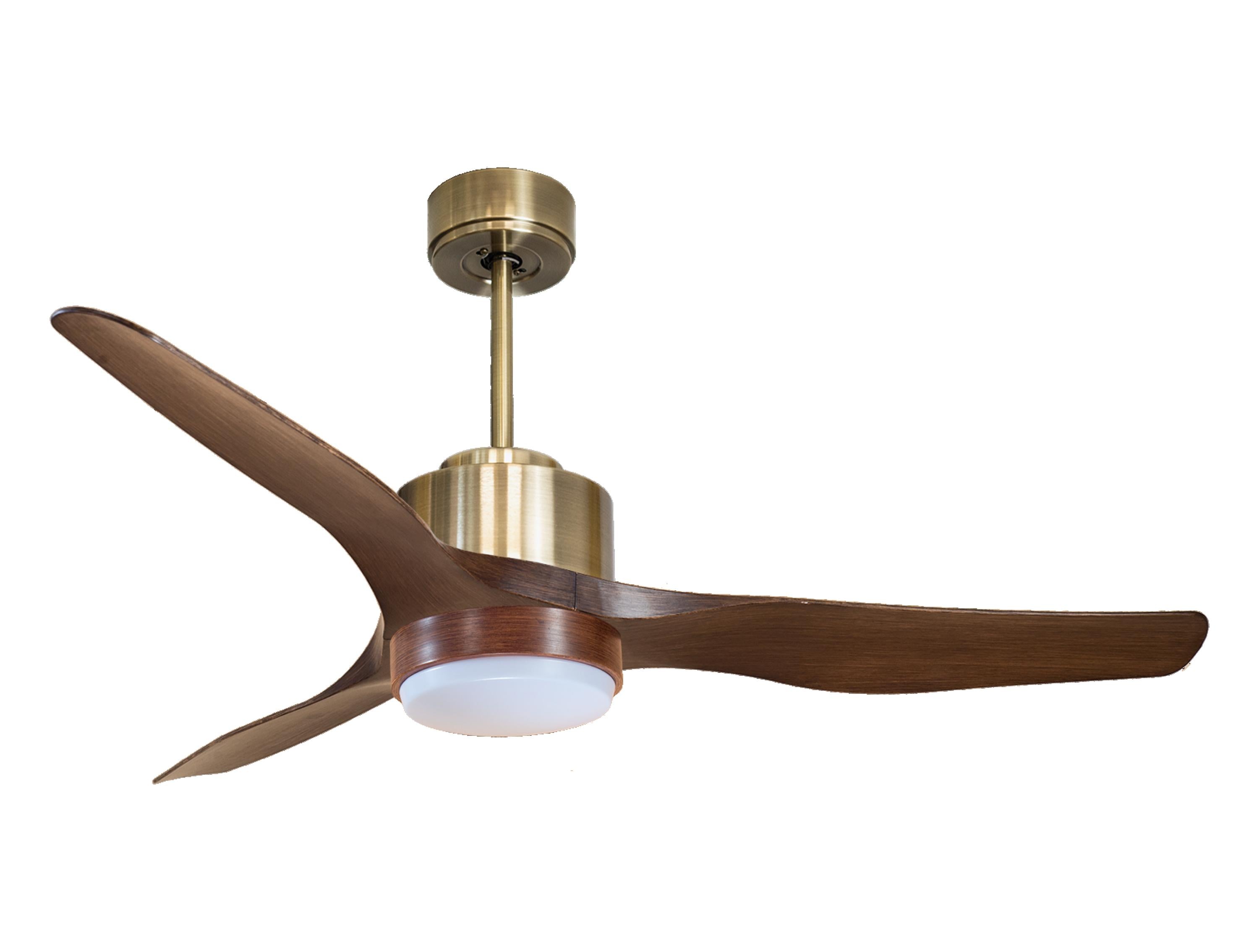 Ventilatore a soffitto ultra silenzioso e a basso consumo DC TetiaroaD127C02LED65852