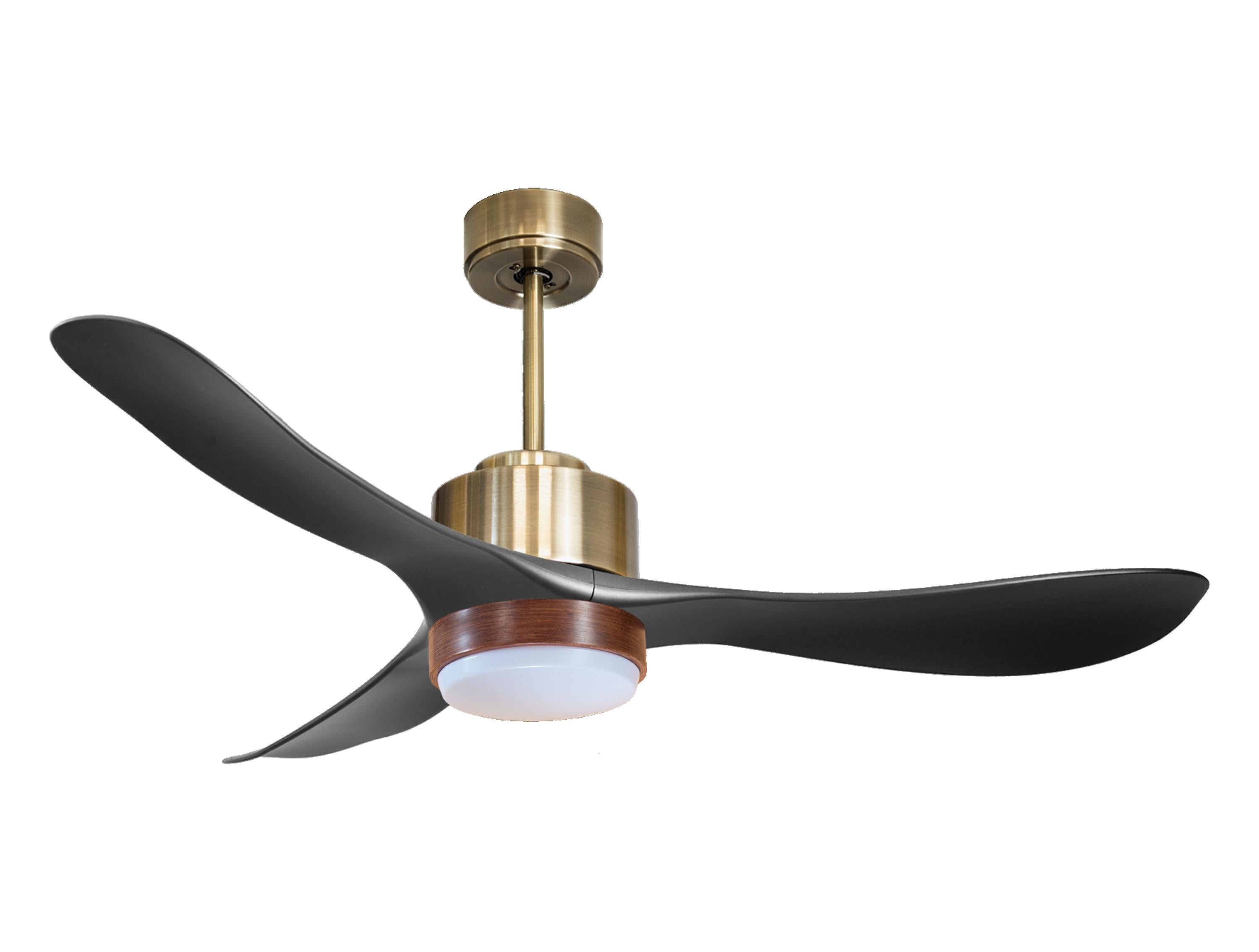 Ventilatore a soffitto ultra silenzioso e a basso consumo DC TiomanD132C02LED65825