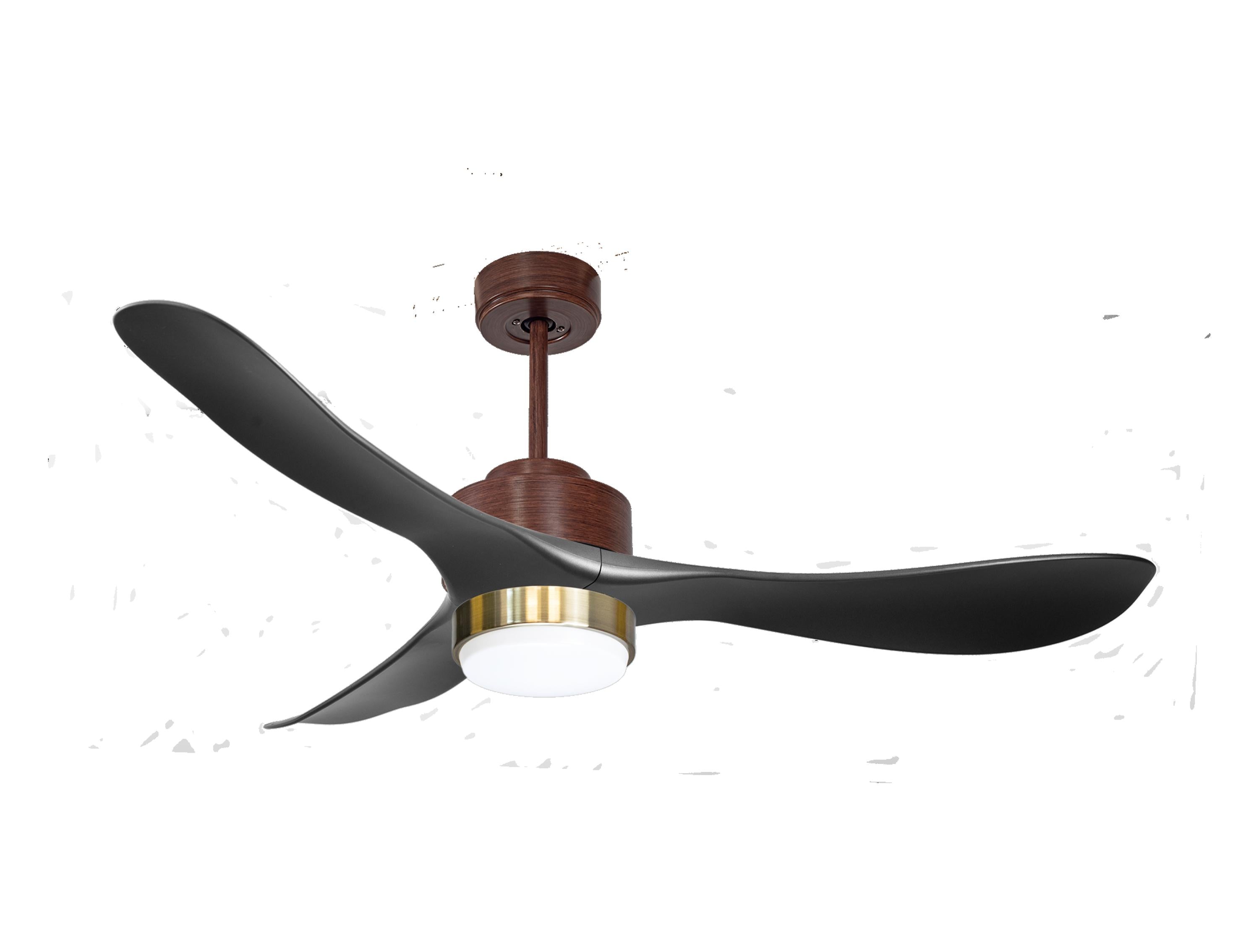 Ventilatore a soffitto ultra silenzioso e a basso consumo DC TiomanD132C02LED70003