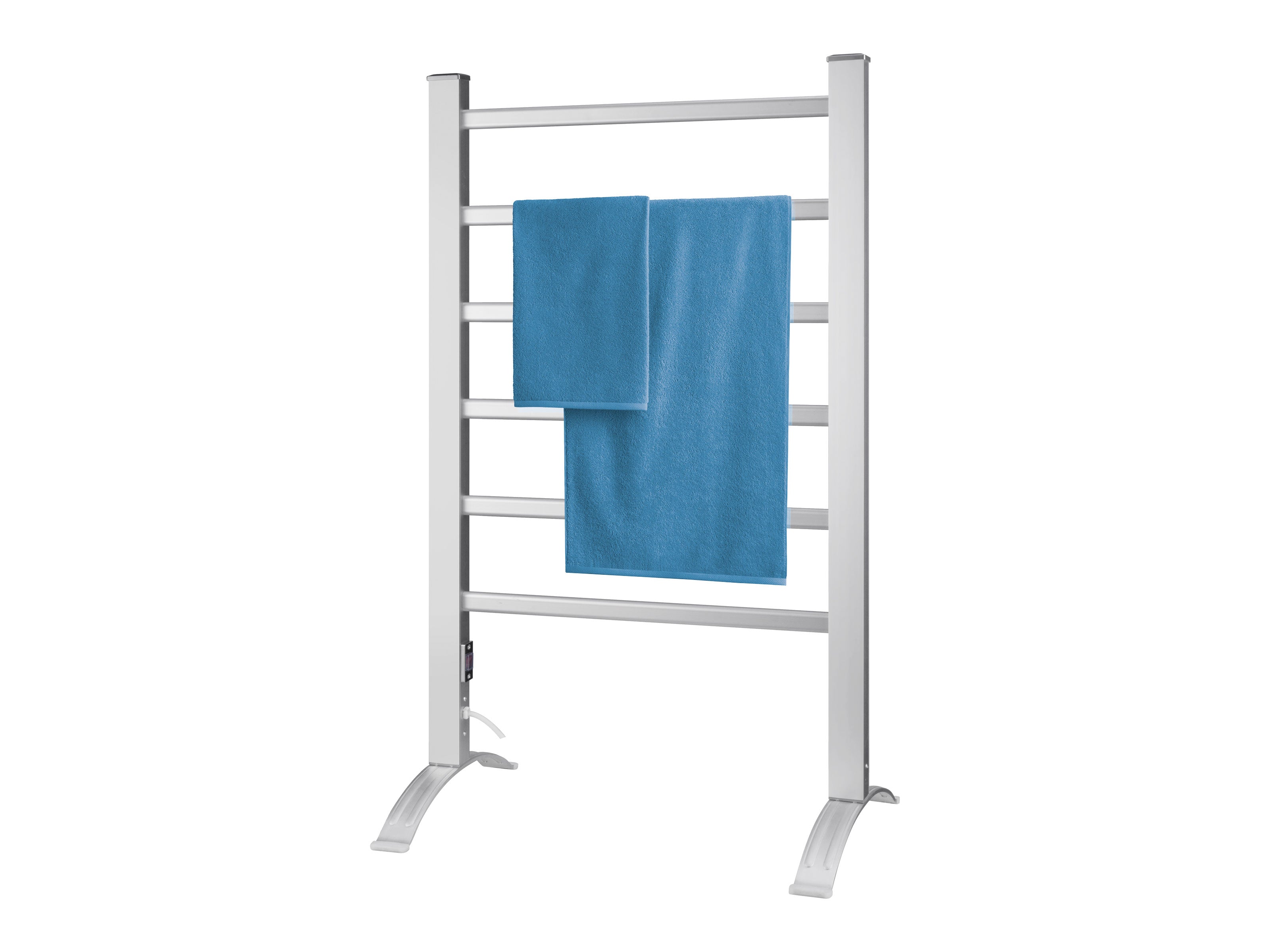 Scaldasalviette elettrico in alluminio da 100W