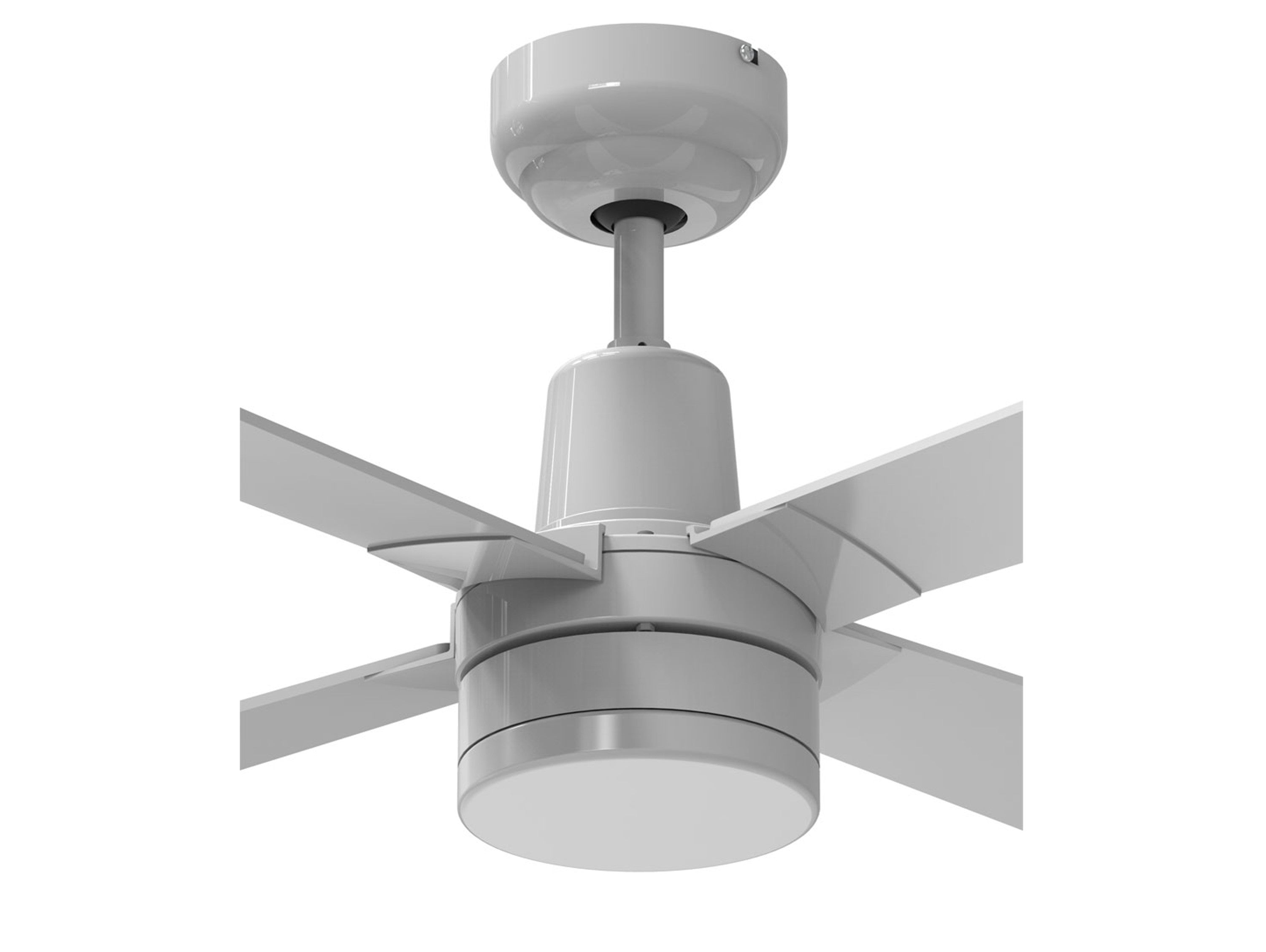 Ventilatore da soffitto ø122 cm con LED e Wifi Reversibile Hypersilence