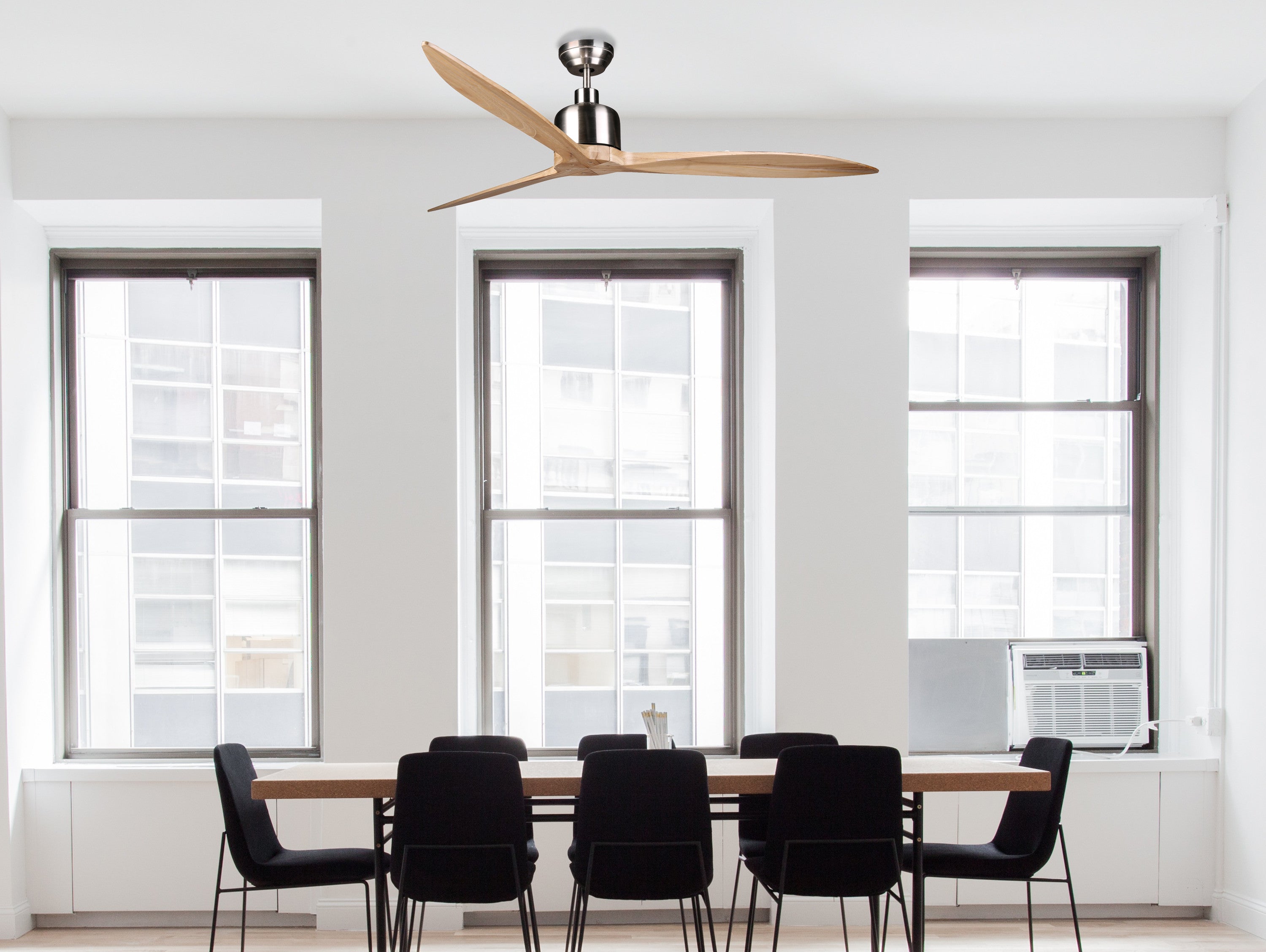 Ventilatore da soffitto ø166 cm con Wifi Reversibile Hypersilence