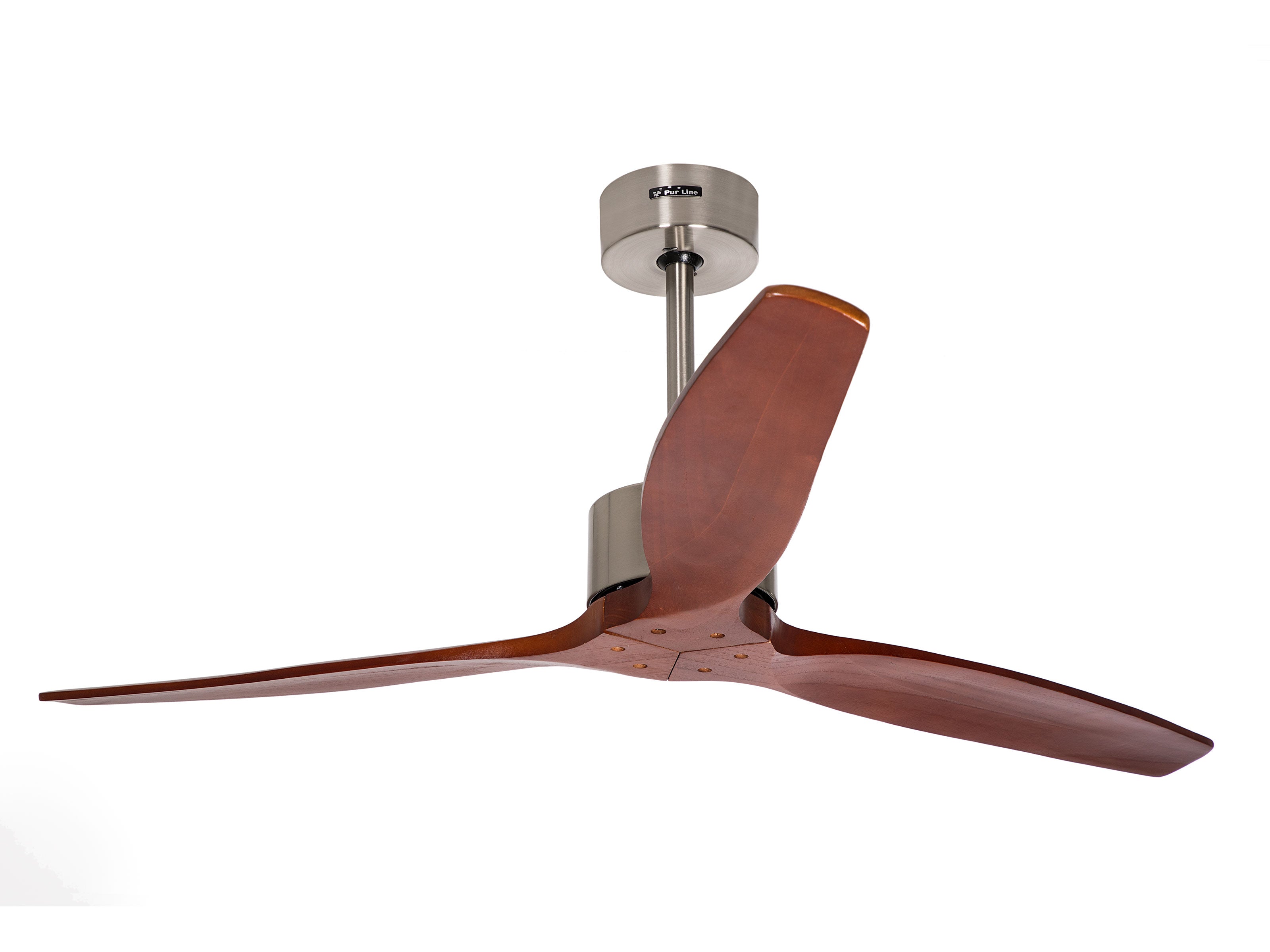 Ventilatore da soffitto con pale in legno da 132 cm