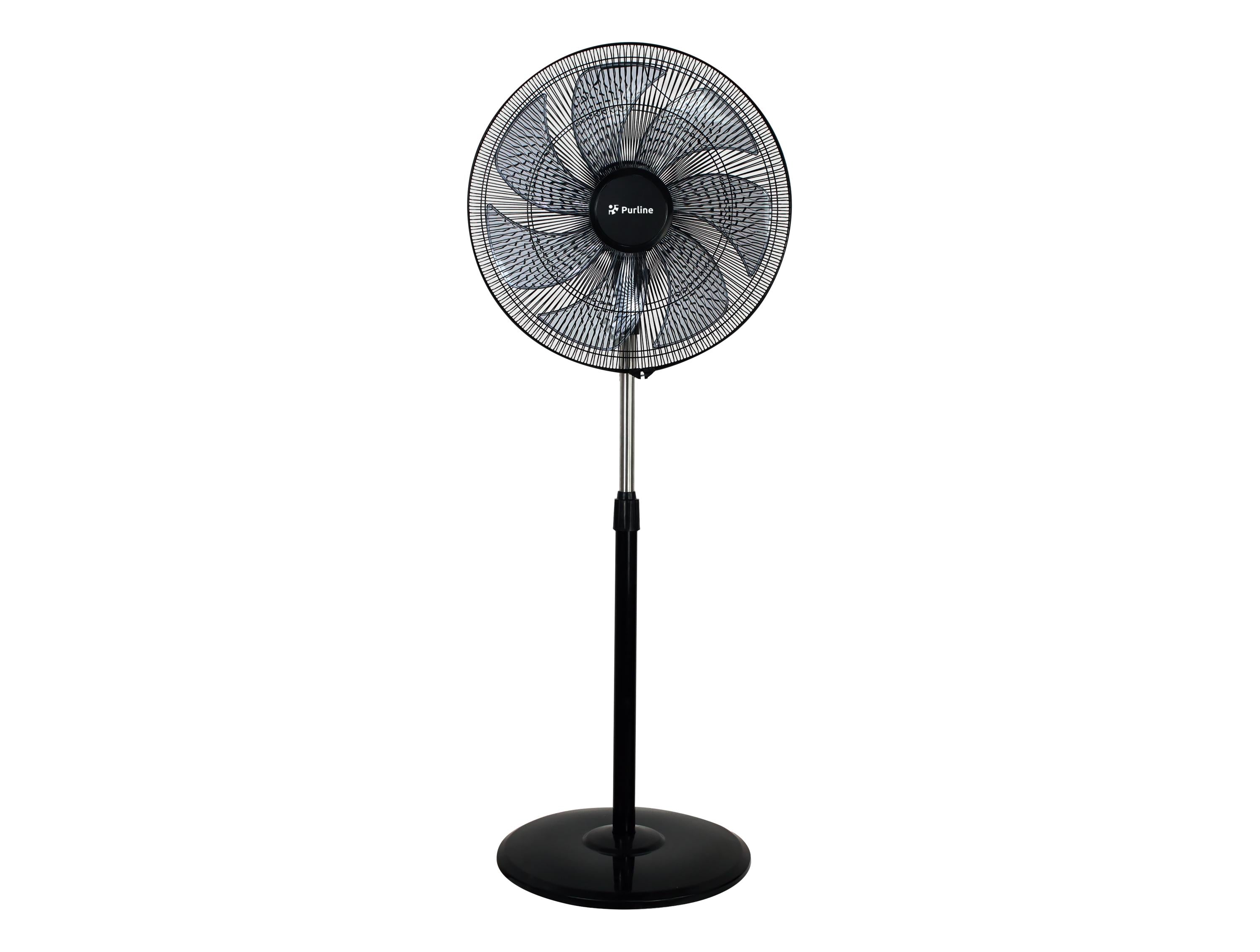 Ventilatore industriale da pavimento 100W con 7 pale
