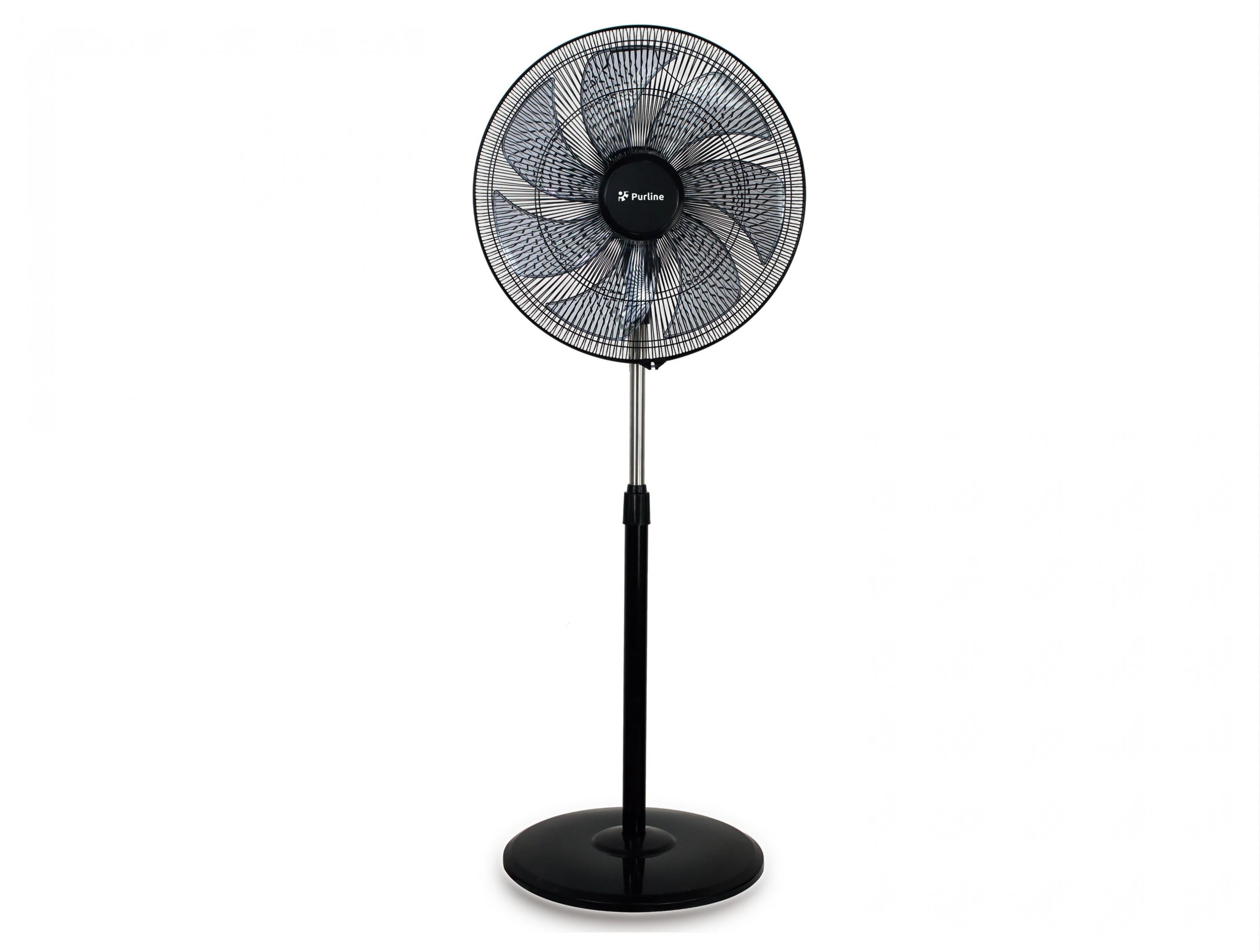 Ventilatore industriale da pavimento 100W con 7 pale