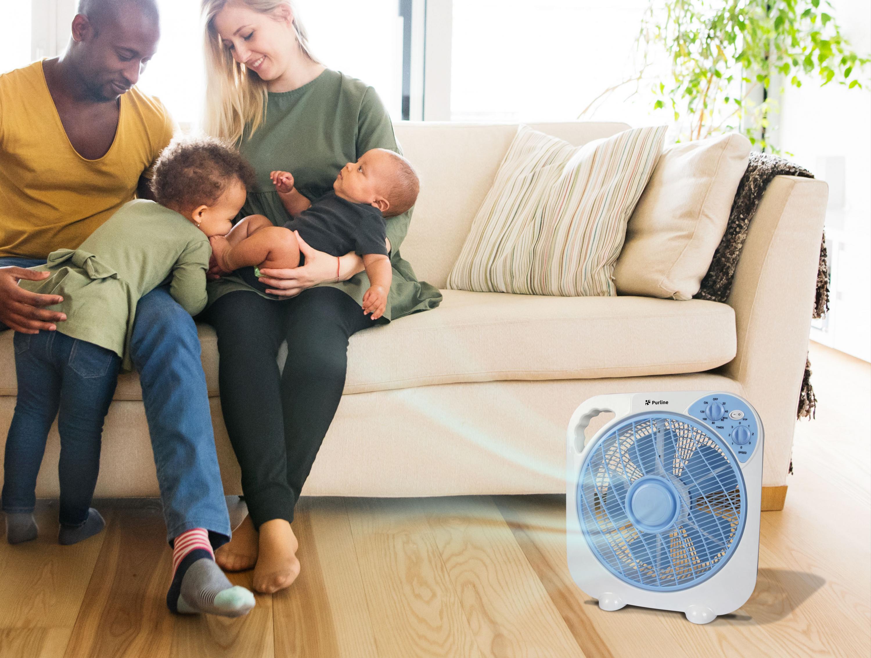 Ventilatore da tavolo o portatile con timer