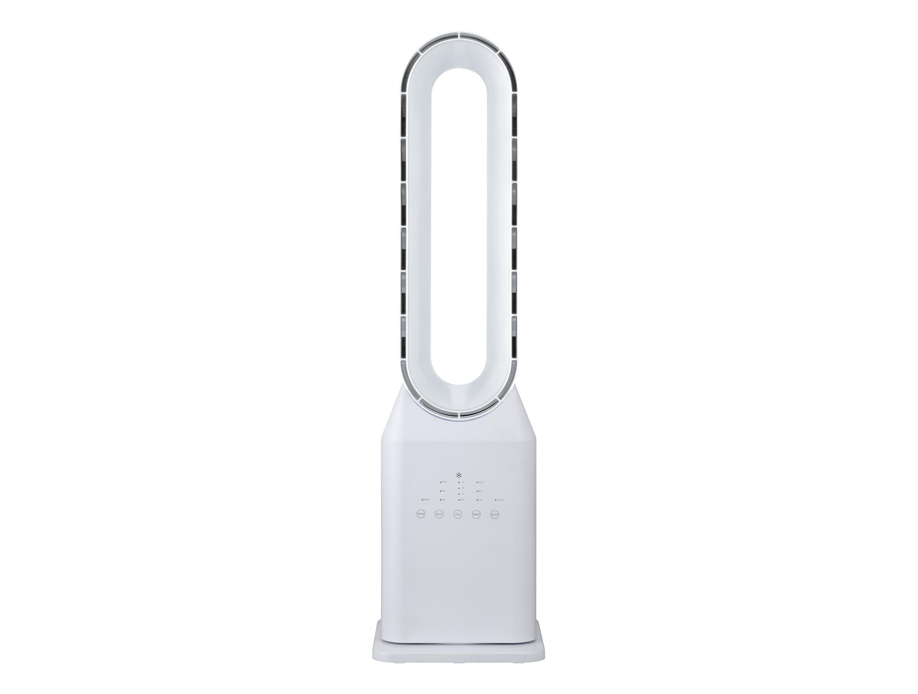 Ventilatore a torre senza pale con 3 velocità e oscillazione automatica