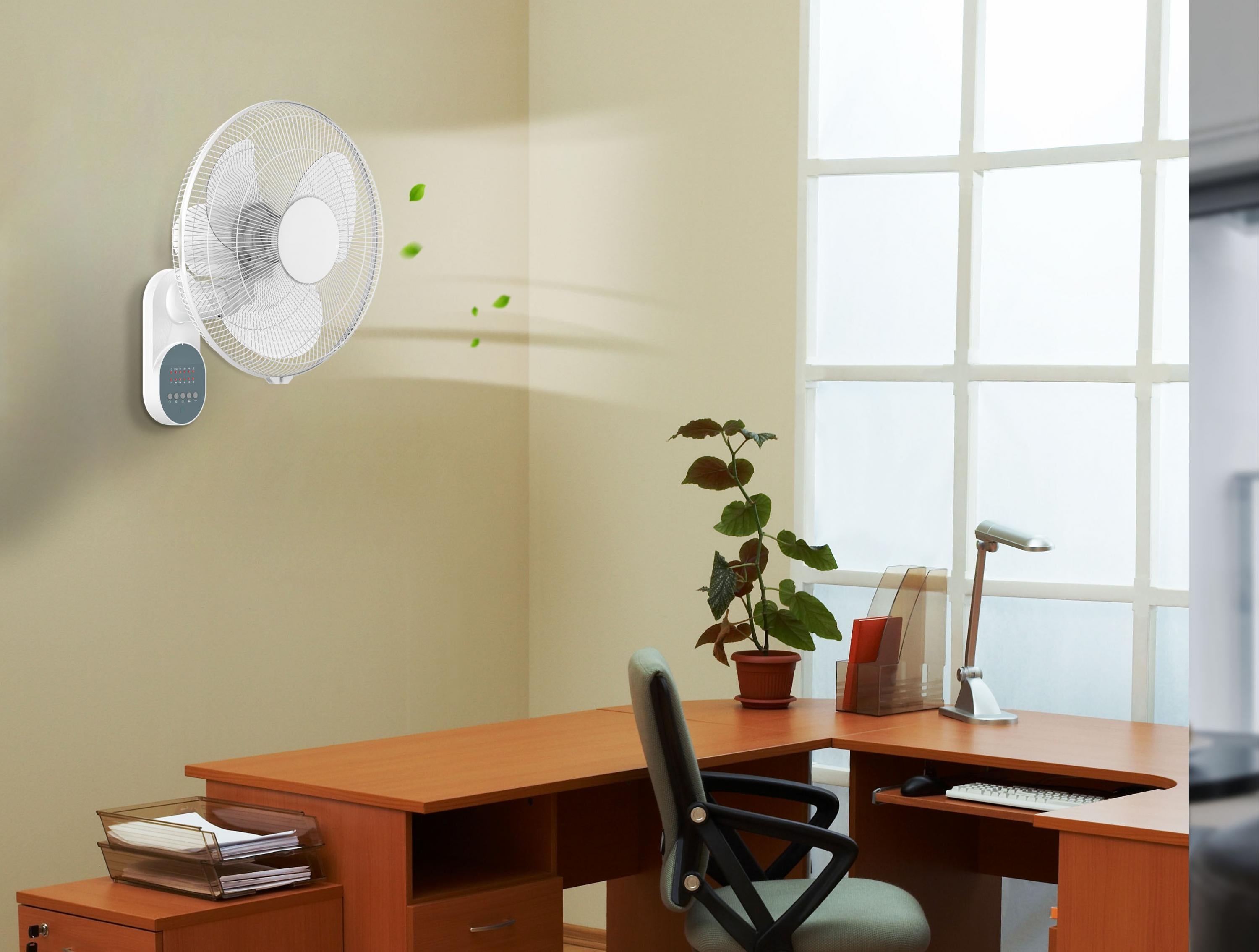 Ventilatore a parete con timer e 3 velocitÃ
