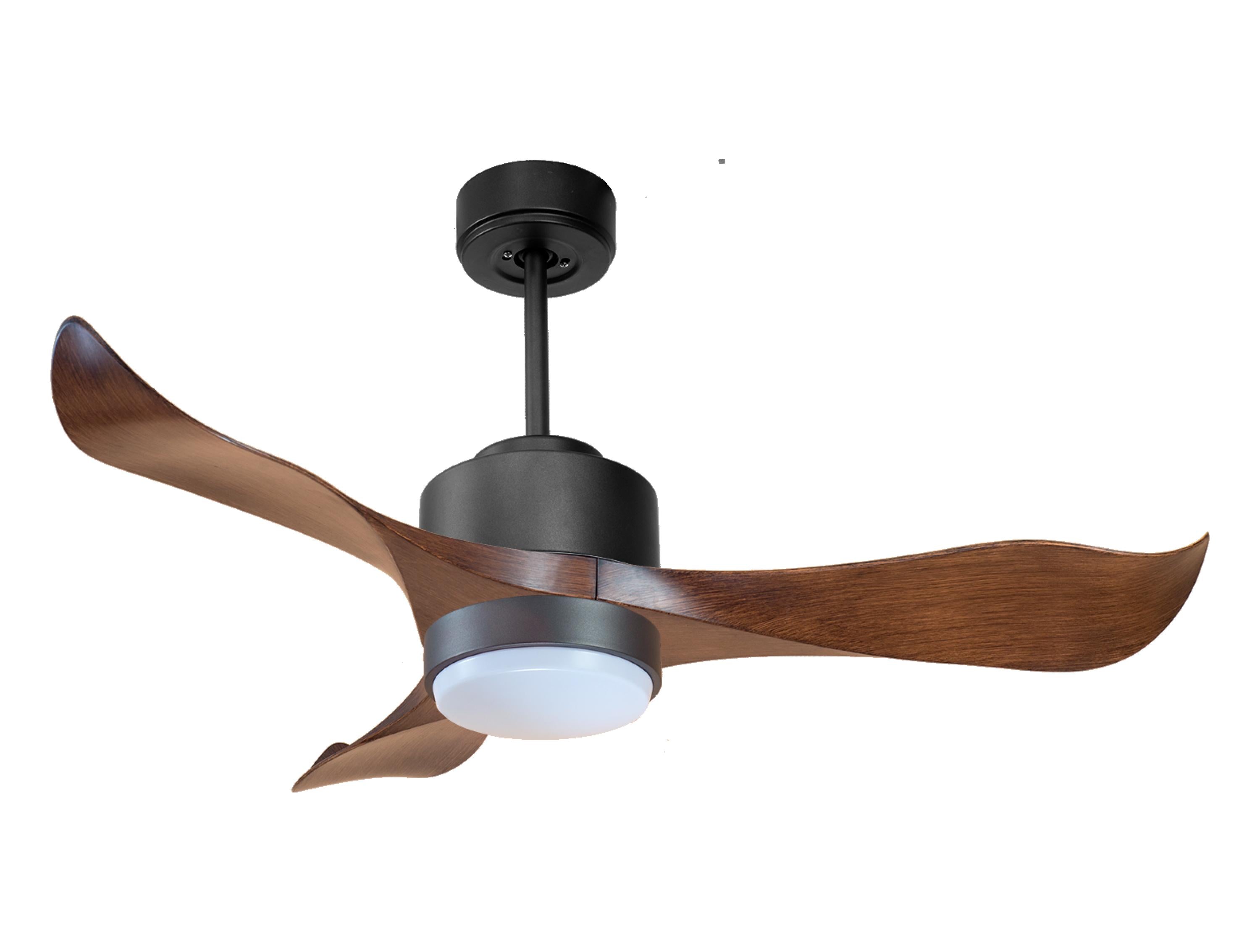 Ventilatore a soffitto ultra silenzioso e a basso consumo DC WakatobiD106C02LED70174