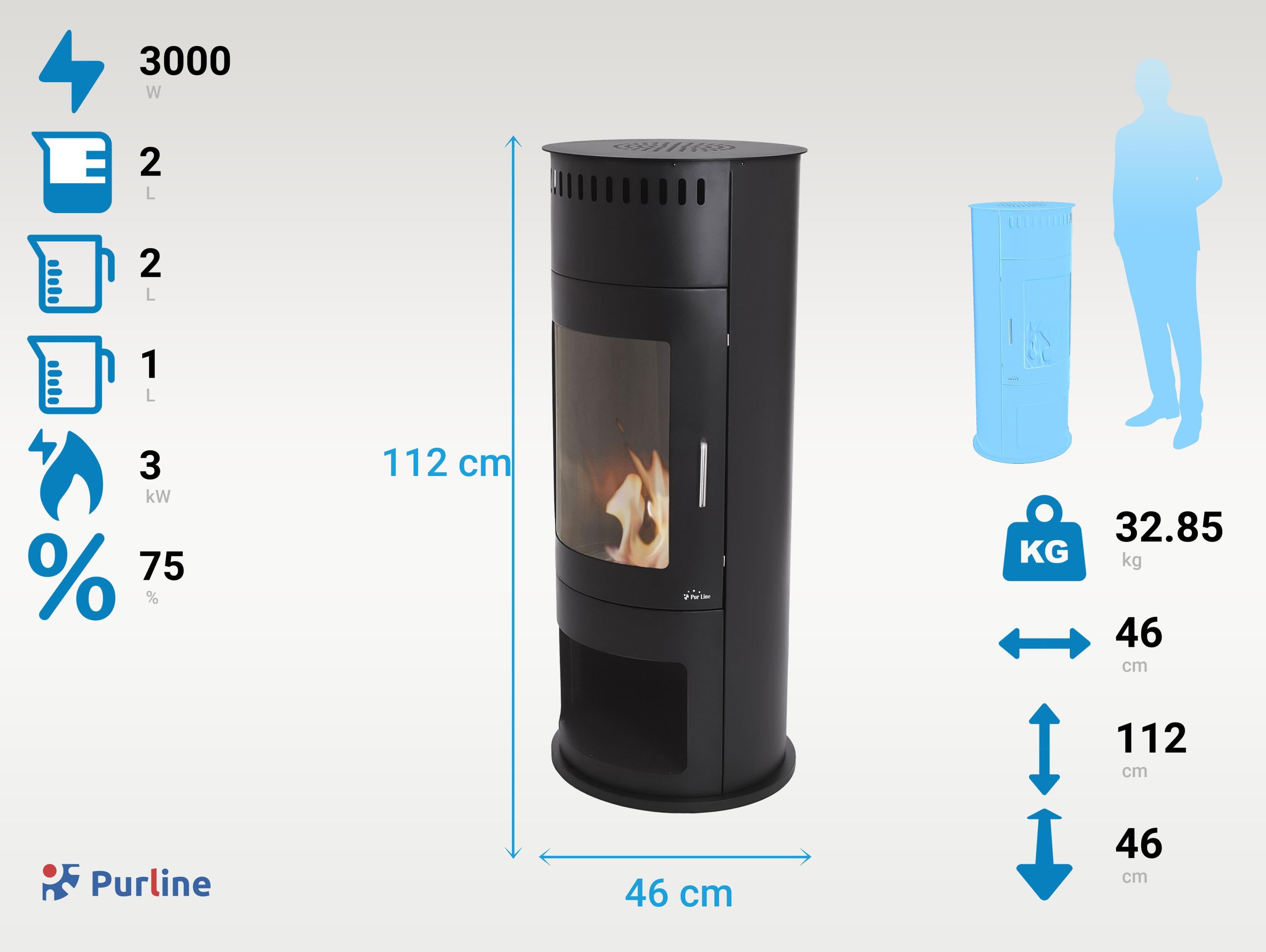 BESTFIRE B Colore Nero