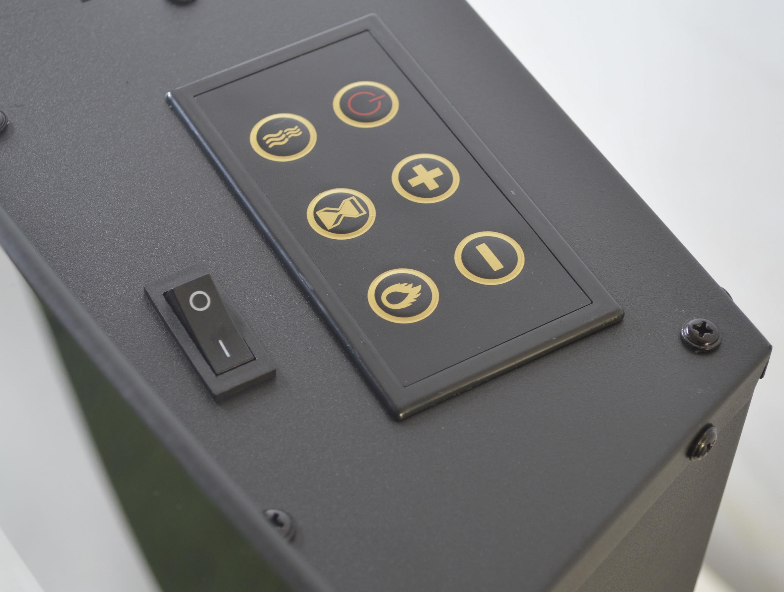 Potenza massima 2000 W Caminetto elettrico 2000W con telecomando