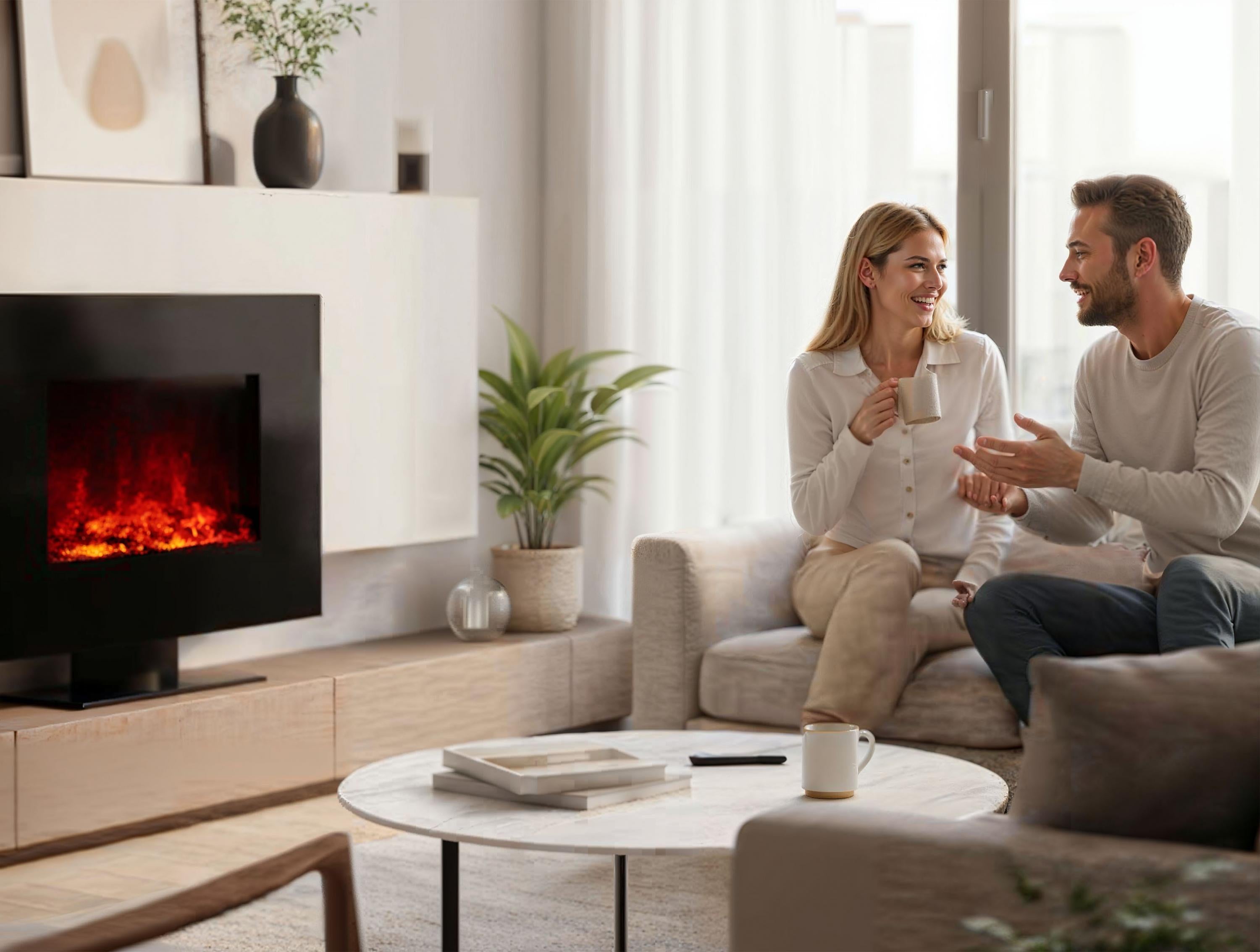 Caminetti elettrici Controllo Controlo remoto